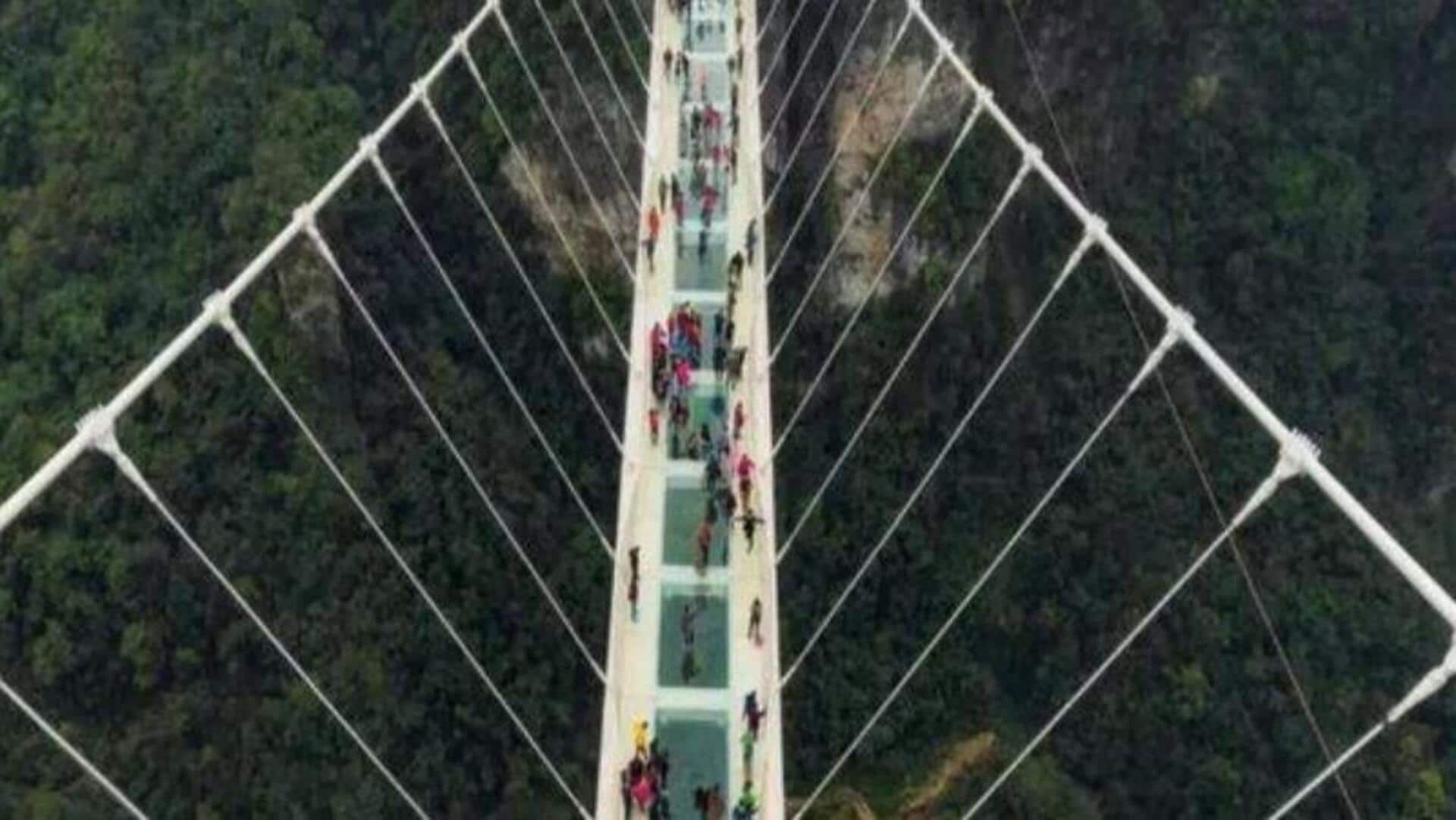 Glass Skywalk Bridge : విశాఖలో కొత్త టూరిజం అట్రాక్షన్.. కైలాసగిరి వద్ద గ్లాస్ స్కైవాక్ వంతెన