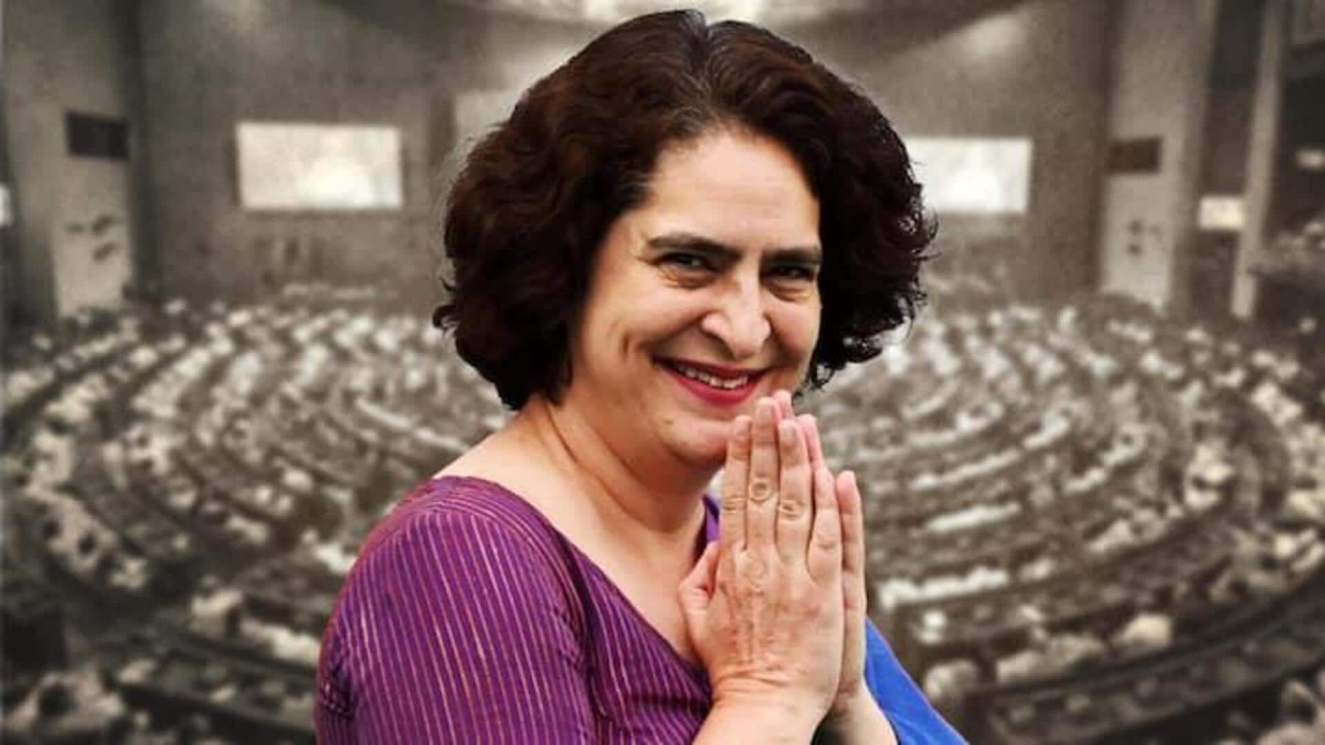 Priyanka Gandhi : రాజ్యాంగం అంటే సంఘ్‌ బుక్‌ కాదు.. లోక్‌సభలో ప్రియాంక గాంధీ తొలి ప్రసంగం.. 