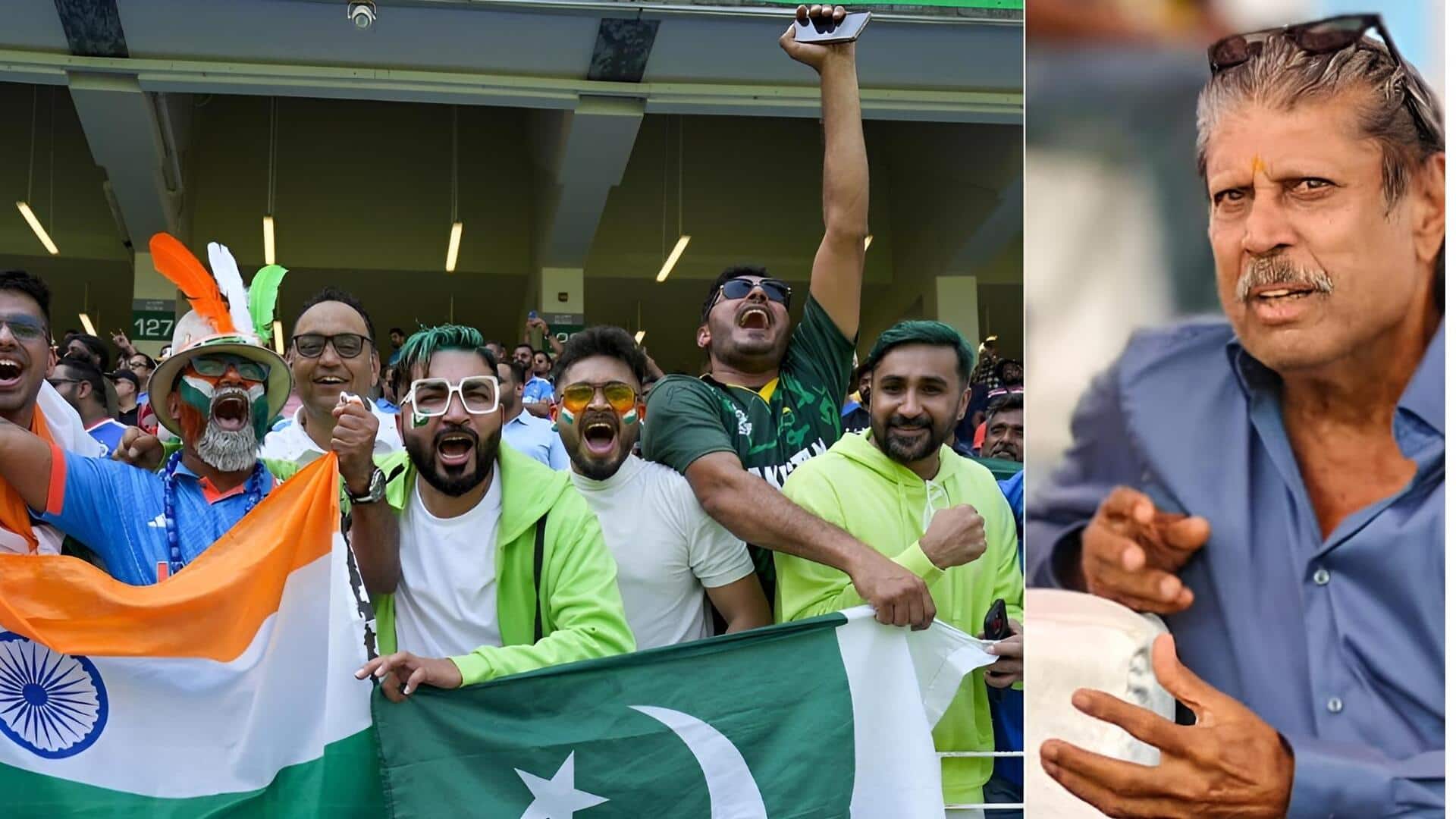 IND vs PAK: పాక్‌ ఆటపై దృష్టి పెట్టాలి,వివాదాలు వదిలేయాలి: కపిల్ దేవ్‌ 