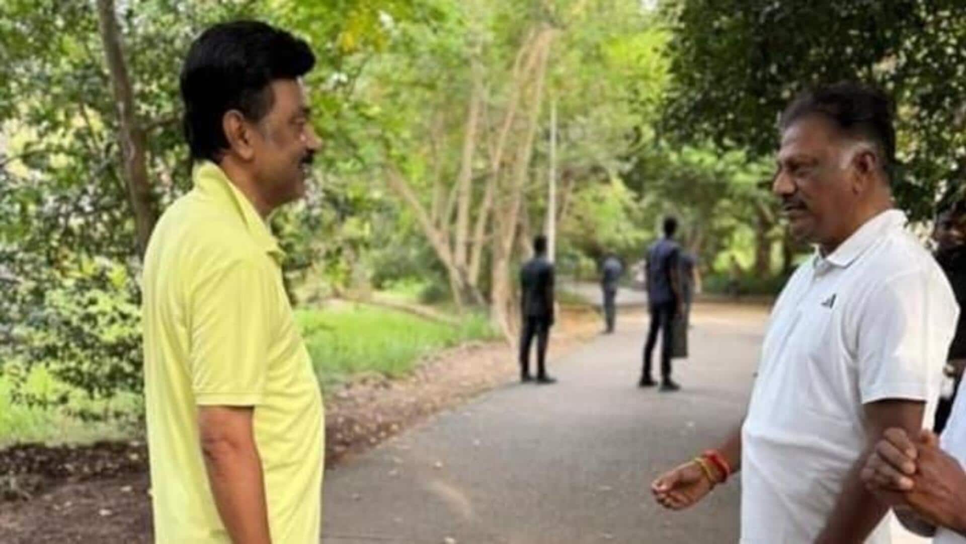 Tamil Nādu Politics: తమిళ రాజకీయాల్లో కీలక పరిణామం.. ఎన్డీయేకు పన్నీర్ సెల్వం గుడ్బై Tamil Nādu Politics: తమిళ రాజకీయాల్లో కీలక పరిణామం.. ఎన్డీయేకు పన్నీర్ సెల్వం గుడ్బై