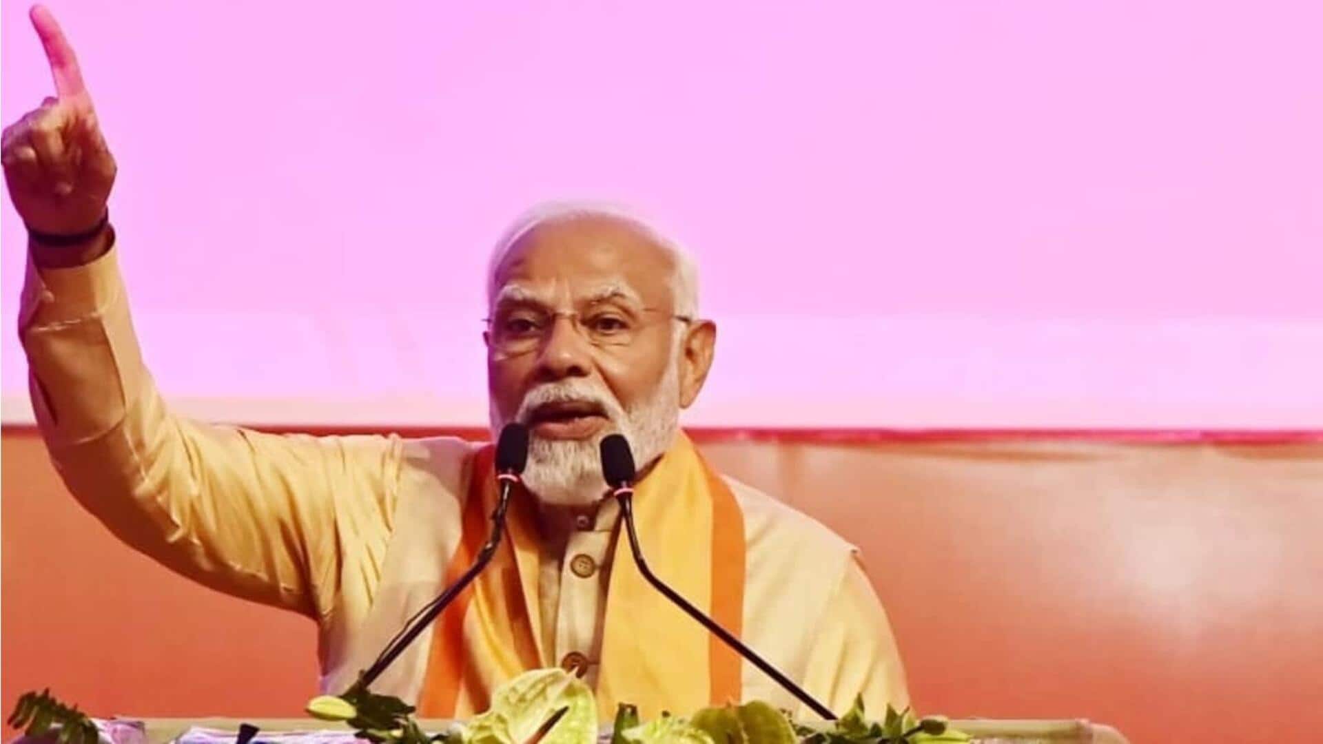 PM Modi: యుపి రెడ్ టేప్ నుండి రెడ్ కార్పెట్‌కు మారింది': ప్రతిపక్షాలపై ఫైర్‌ అయిన ప్రధాని మోదీ