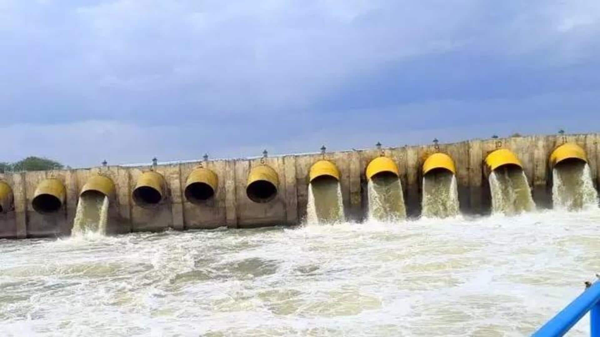 Handreeneeva: హంద్రీ-నీవా కాలువకు 6 పంపుల ద్వారా జలాలు
