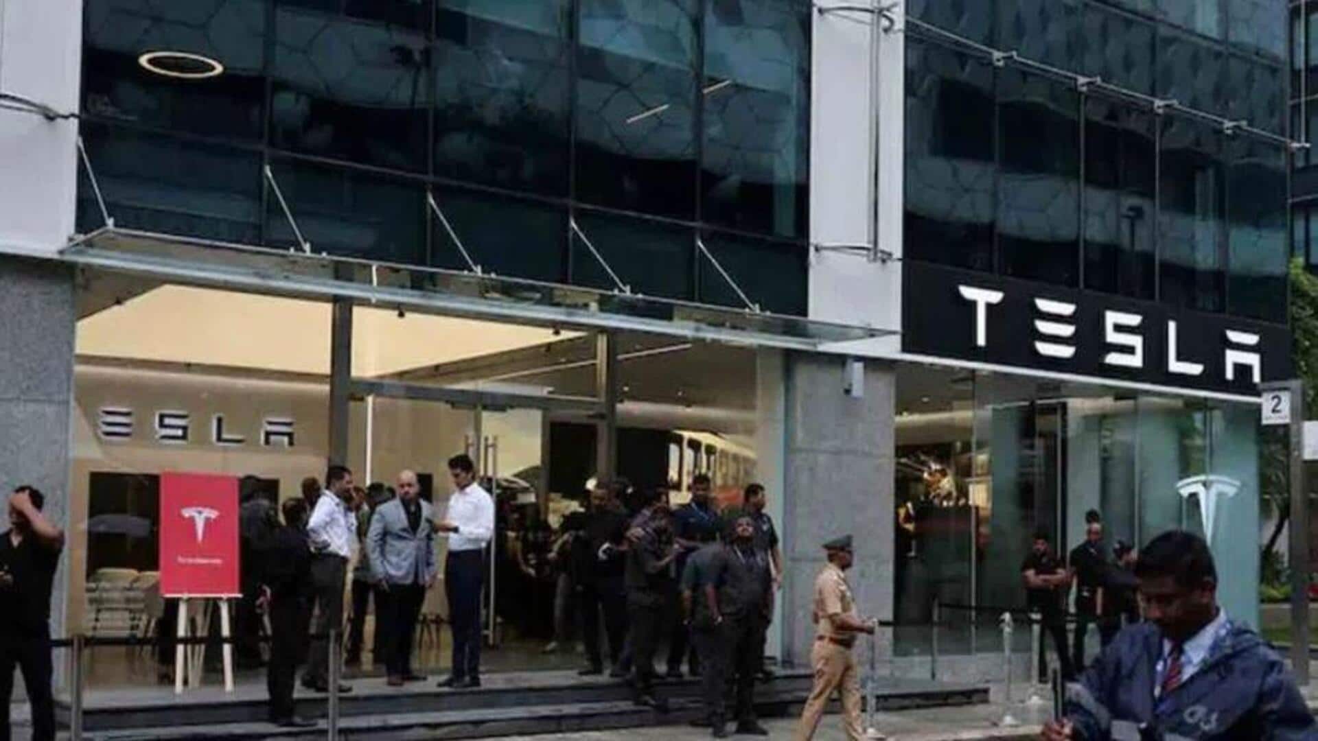 Tesla: ఢిల్లీ ఏరోసిటీలో సెకండ్ షోరూమ్.. ఈవీ మార్కెట్ లో స్పీడ్ పెంచిన టెస్లా! Tesla: ఢిల్లీ ఏరోసిటీలో సెకండ్ షోరూమ్.. ఈవీ మార్కెట్ లో స్పీడ్ పెంచిన టెస్లా!