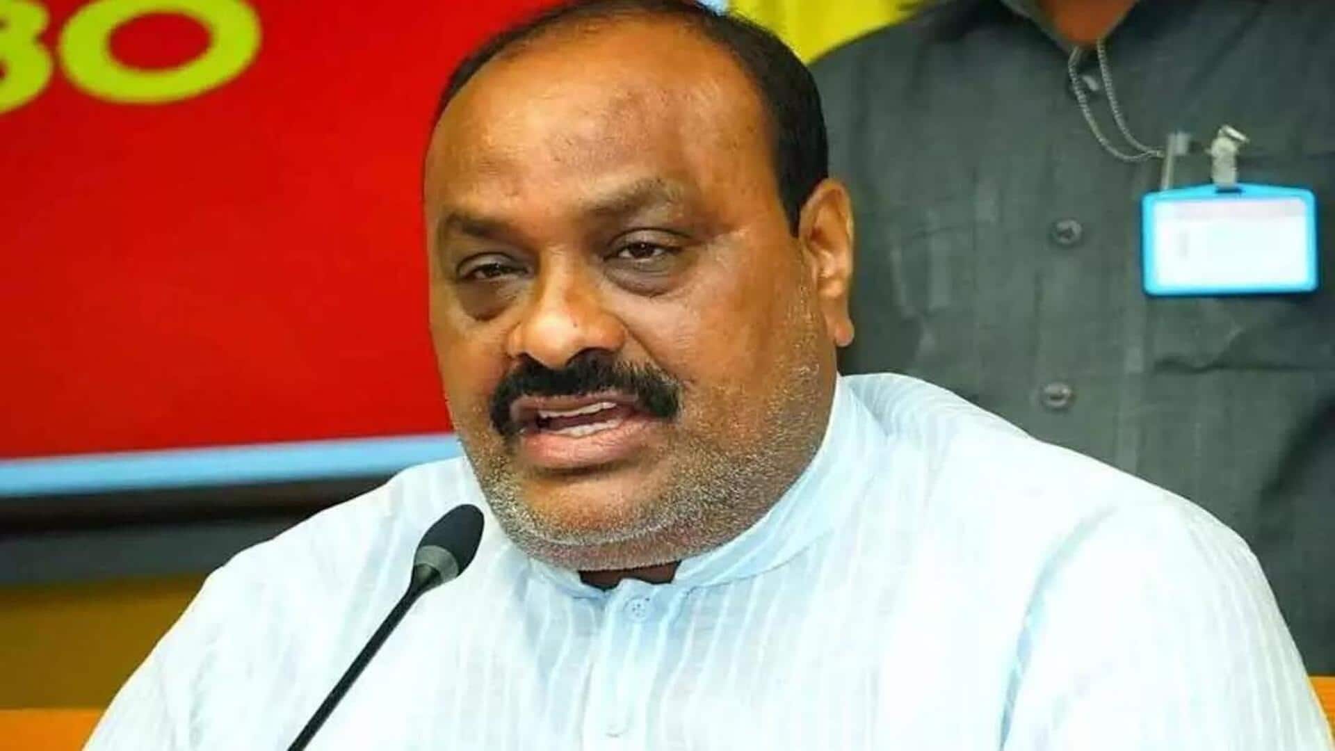 Atchannaidu: మొంథా తుపాను పంటనష్టం నమోదు గడువు పొడిగింపు: అచ్చెన్నాయుడు