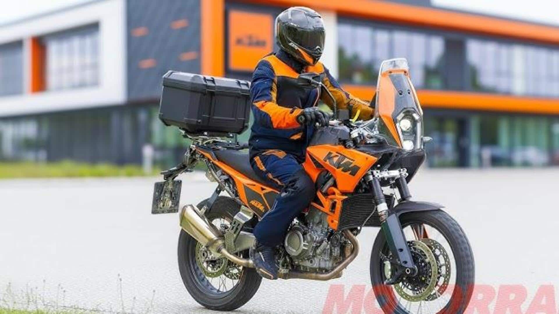 KTM 490 Adventure: కొత్త ట్విన్ సిలిండర్ ఇంజిన్‌తో రానున్న KTM 490 అడ్వెంచర్