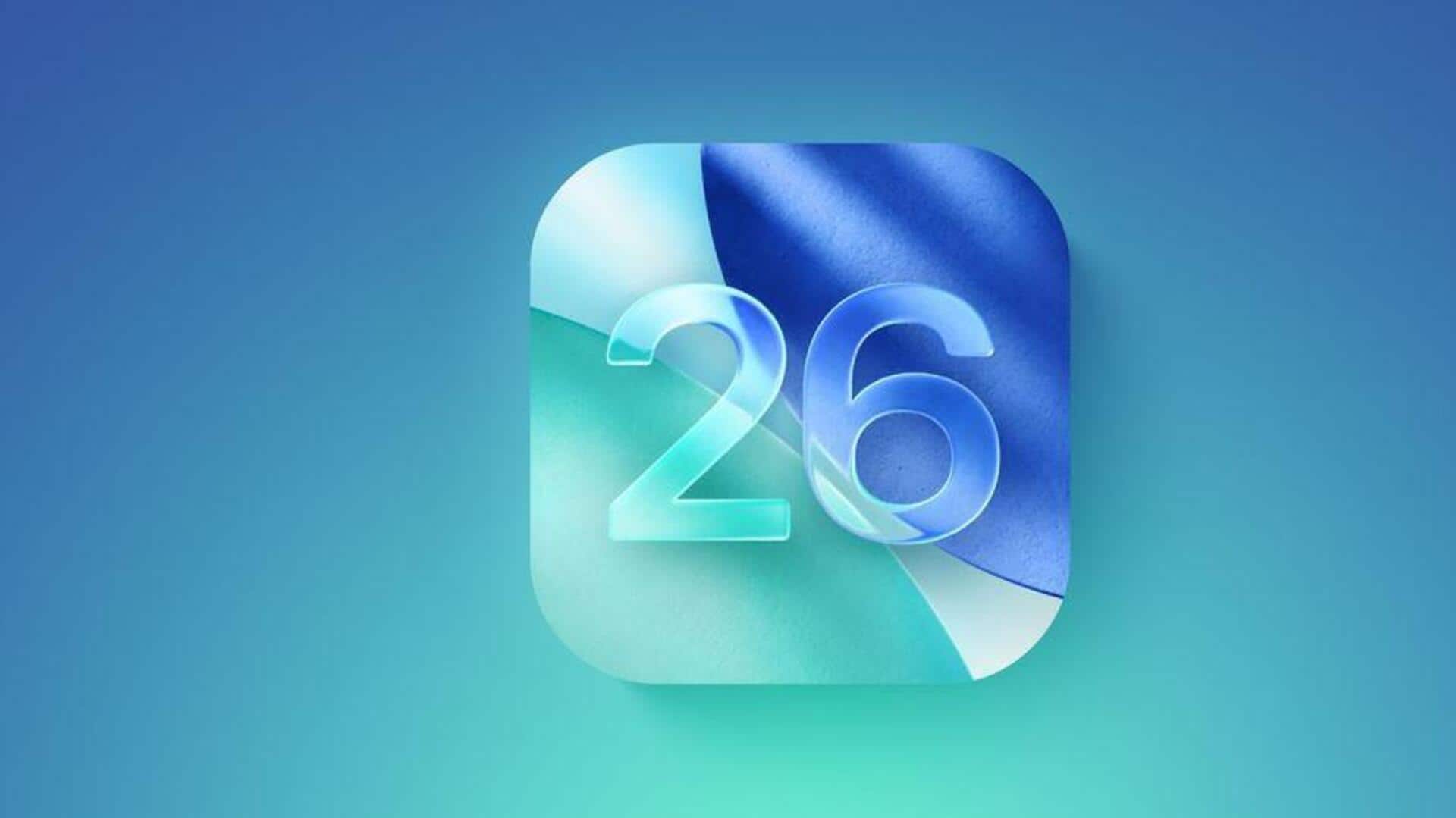 Apple iOS 26 Beta 8 : కొత్త ఫీచర్లతో వచ్చిన iOS 26 బీటా 8.. డౌన్‌లోడ్ చేసుకొనే విధానం ఇదే!
