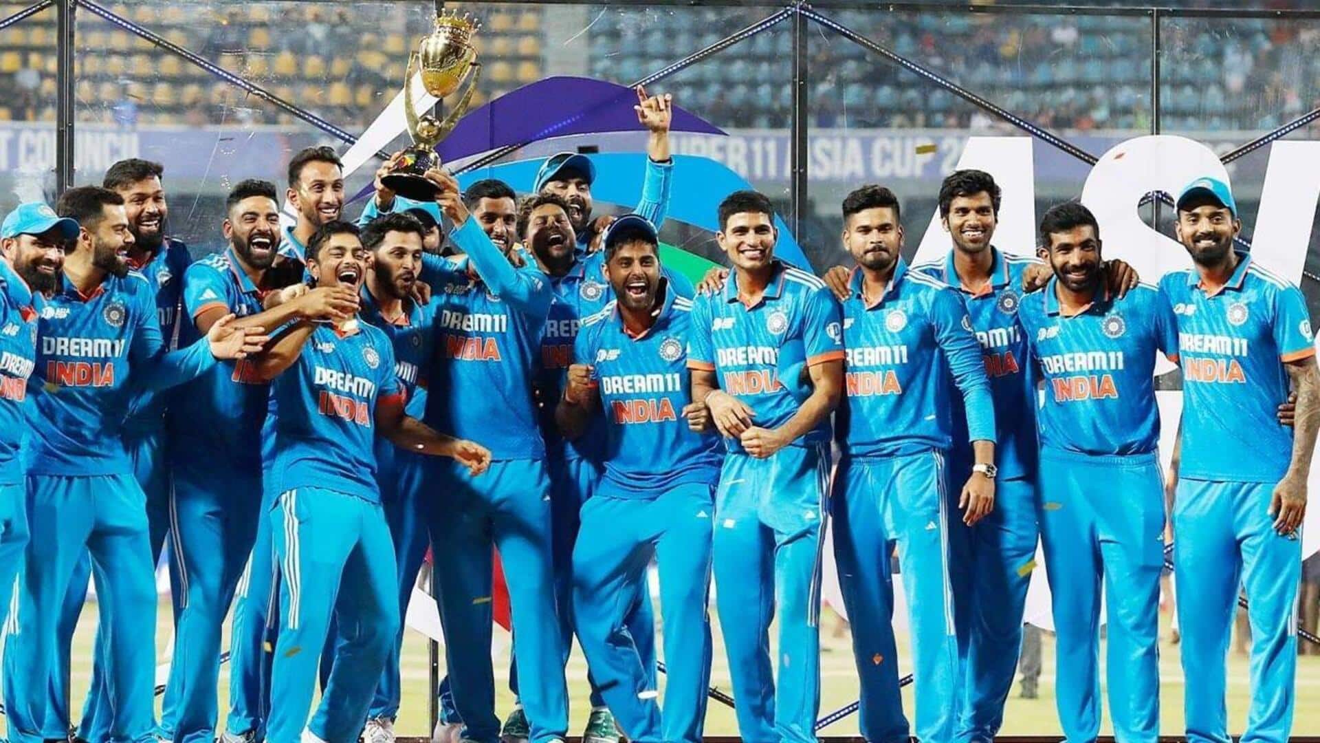T20 Format: టీ20 ఫార్మాట్లో ఆసియా కప్ 2025.. కానీ అభిమానులు మాత్రం వన్డే ఫార్మాట్ కోసం డిమాండ్ ! ఎందుకంటే..? T20 Format: టీ20 ఫార్మాట్లో ఆసియా కప్ 2025.. కానీ అభిమానులు మాత్రం వన్డే ఫార్మాట్ కోసం డిమాండ్ ! ఎందుకంటే..?