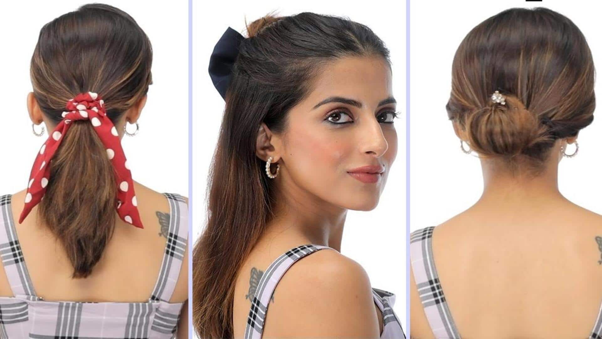 Monsoon Hair styles: వర్షాకాలంలో ఎప్పటికీ ట్రెండ్‌లో ఉండే హెయిర్ బన్ స్టైల్స్ ఇవే..