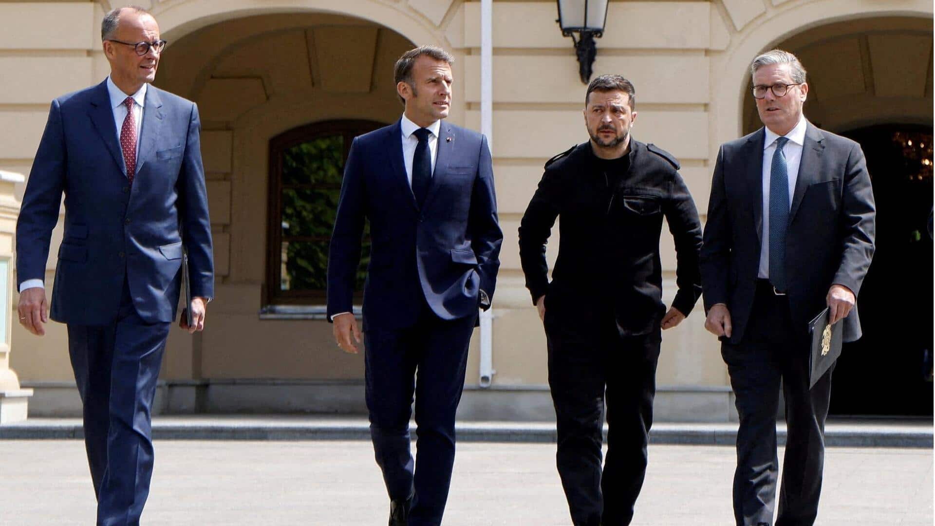 Zelensky: ట్రంప్తో సమావేశానికి జెలెన్స్కీకి తోడుగా యూరోపియన్ నాయకులు Zelensky: ట్రంప్తో సమావేశానికి జెలెన్స్కీకి తోడుగా యూరోపియన్ నాయకులు
