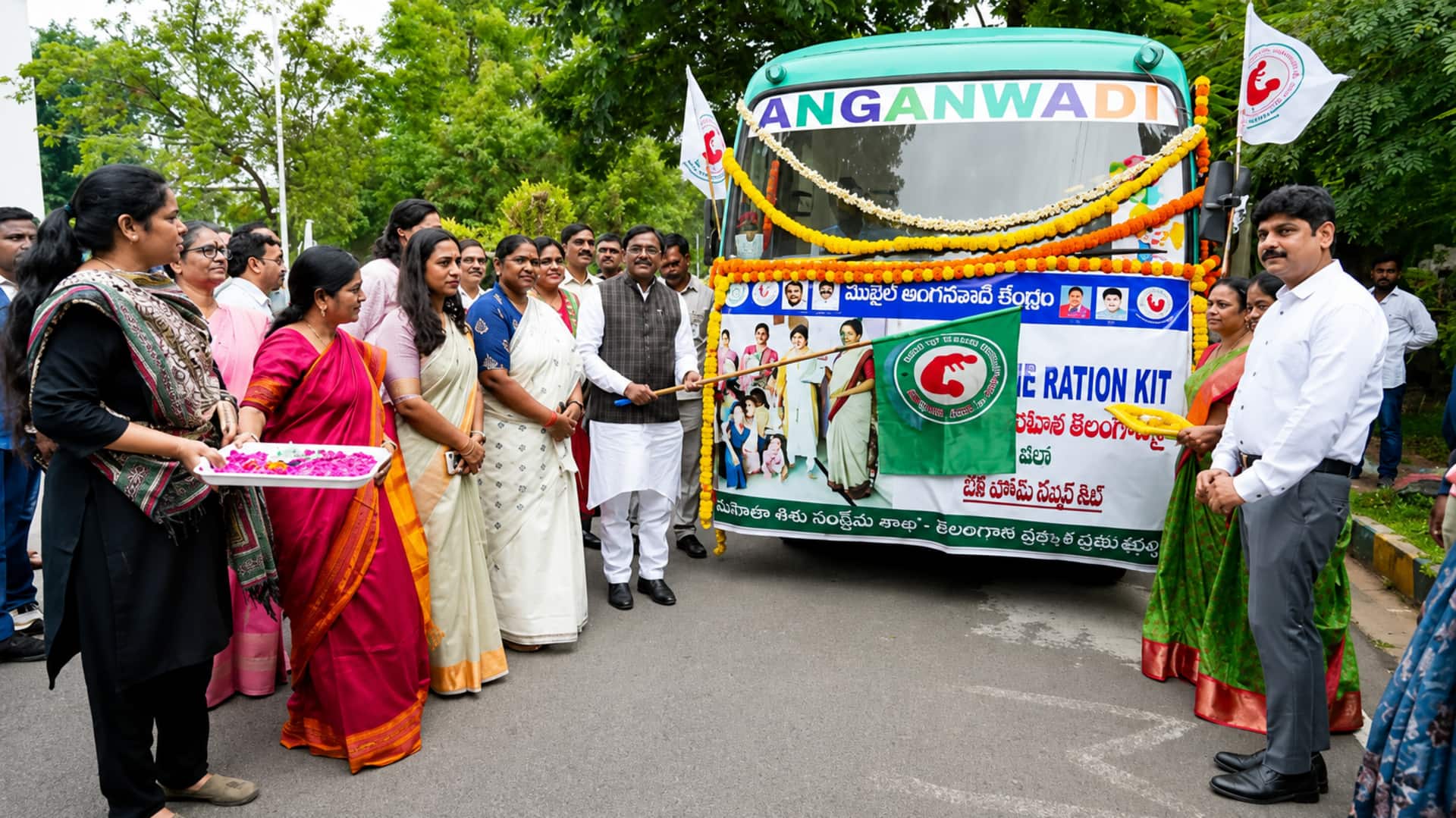 Telangana: వలస కార్మికుల పిల్లల చెంతకే అంగన్వాడీ సేవలు
