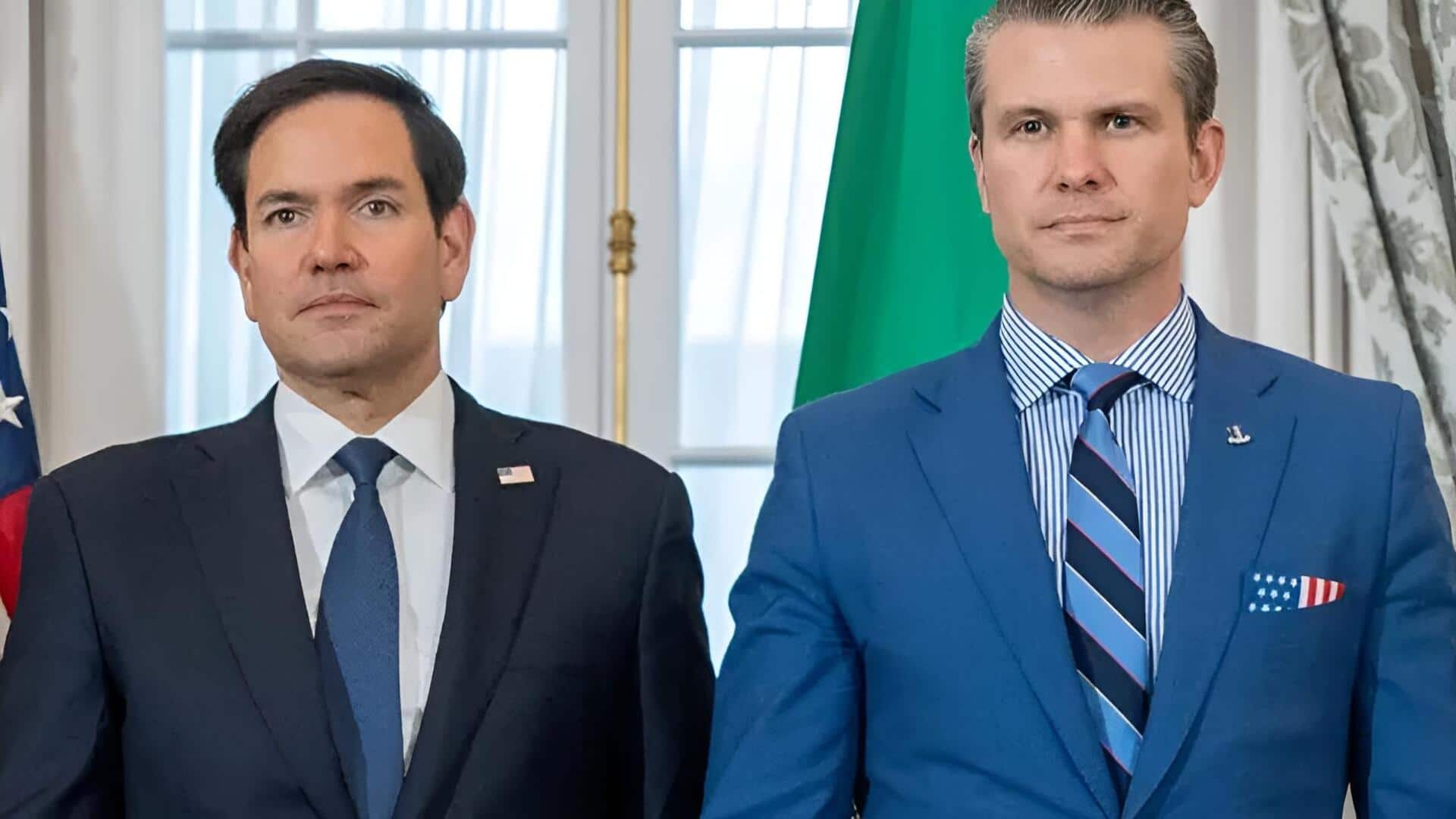 USA: అమెరికాలో అలర్ట్‌.. రూబియో, హెగ్సెత్‌ ఇళ్లపై డ్రోన్ల కలకలం