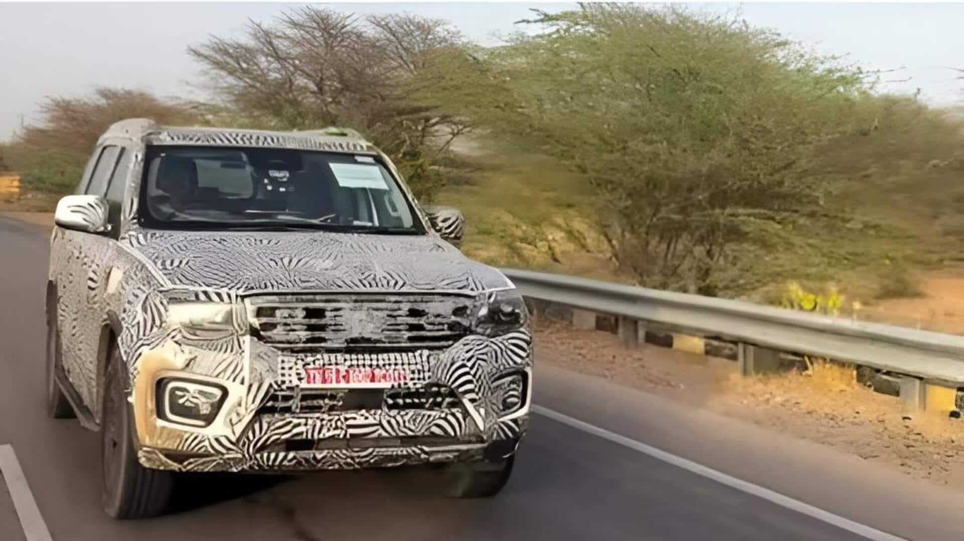 Mahindra Scorpio N facelift : నూతన లుక్‌లో మహీంద్రా స్కార్పియో N.. పనోరమిక్ సన్‌రూఫ్‌తో అదిరిపోయే అప్‌డేట్!