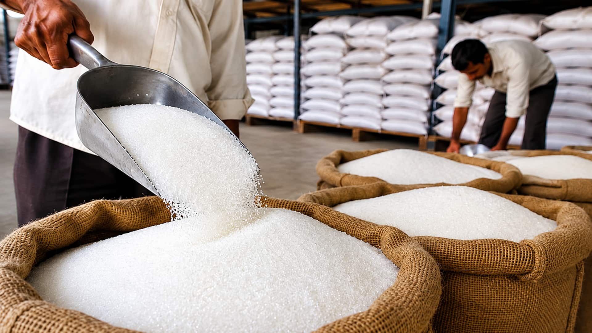 Sugar stock limit: షుగర్ వ్యాపారులకు కేంద్రం షాక్.. నిల్వలపై కొత్త నిబంధనలు అమల్లోకి..