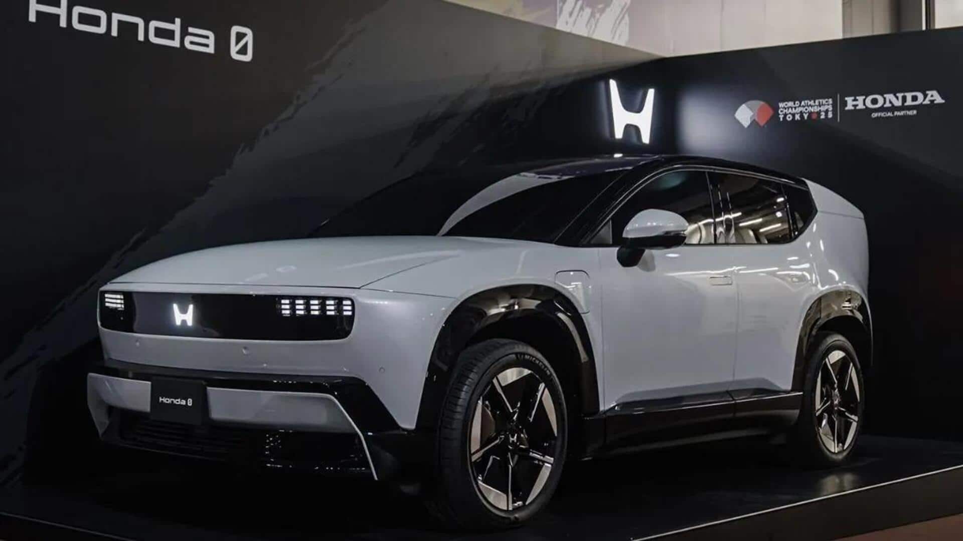 Honda 0 Series SUV: అత్యాధునిక ఫ్యూచరిస్టిక్​ డిజైన్​తో హోండా కొత్త ఎలక్ట్రిక్ ఎస్‌యూవీ.. భారత్‌లో లాంచ్ ఎప్పుడంటే?
