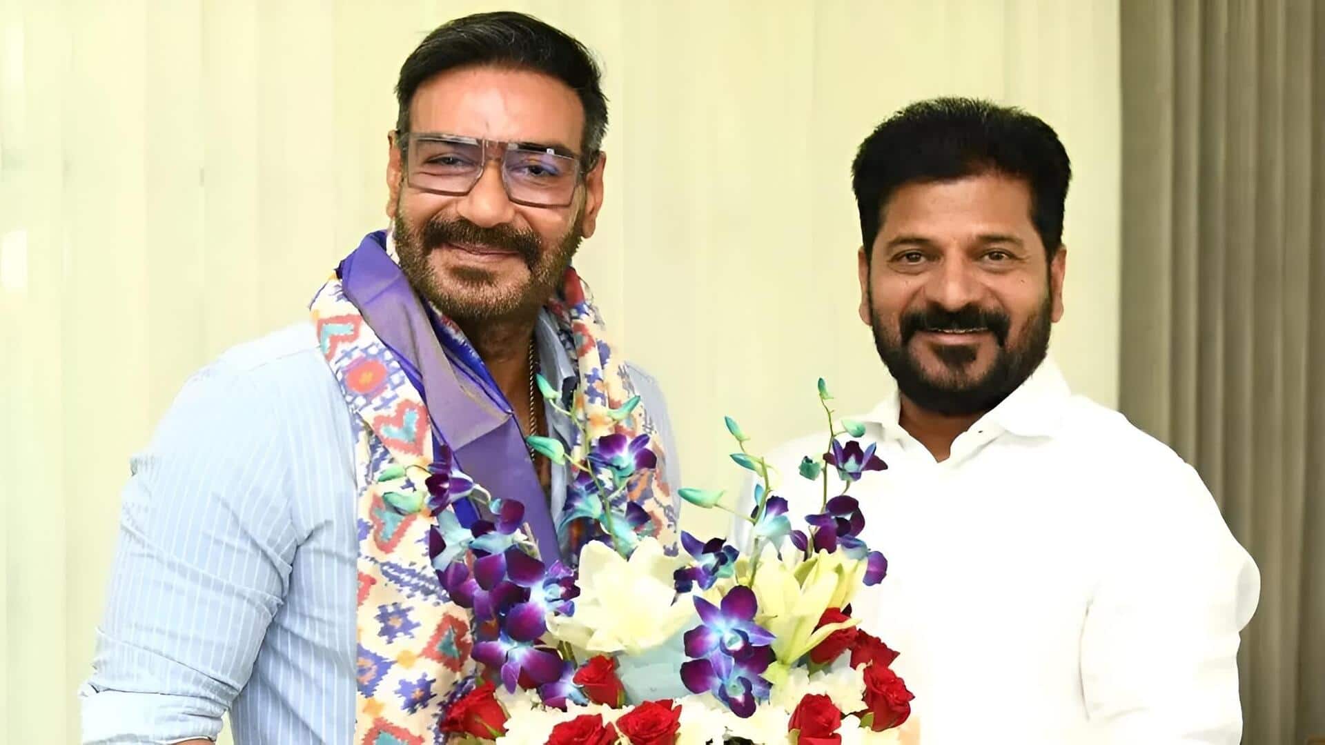 Ajay Devgan: ఫ్యూచర్ సిటీలో వరల్డ్-క్లాస్ ఫిల్మ్ సిటీకి అజయ్ దేవగణ్ గ్రీన్ సిగ్నల్