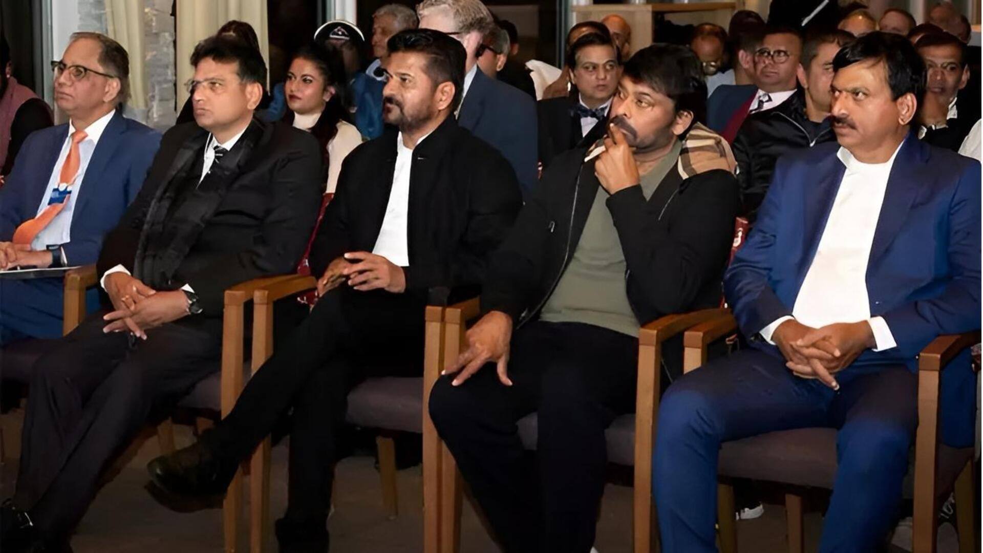 Chiranjeevi: దావోస్ వేదికపై సీఎం రేవంత్‌రెడ్డితో కలిసి పాల్గొన్న చిరంజీవి