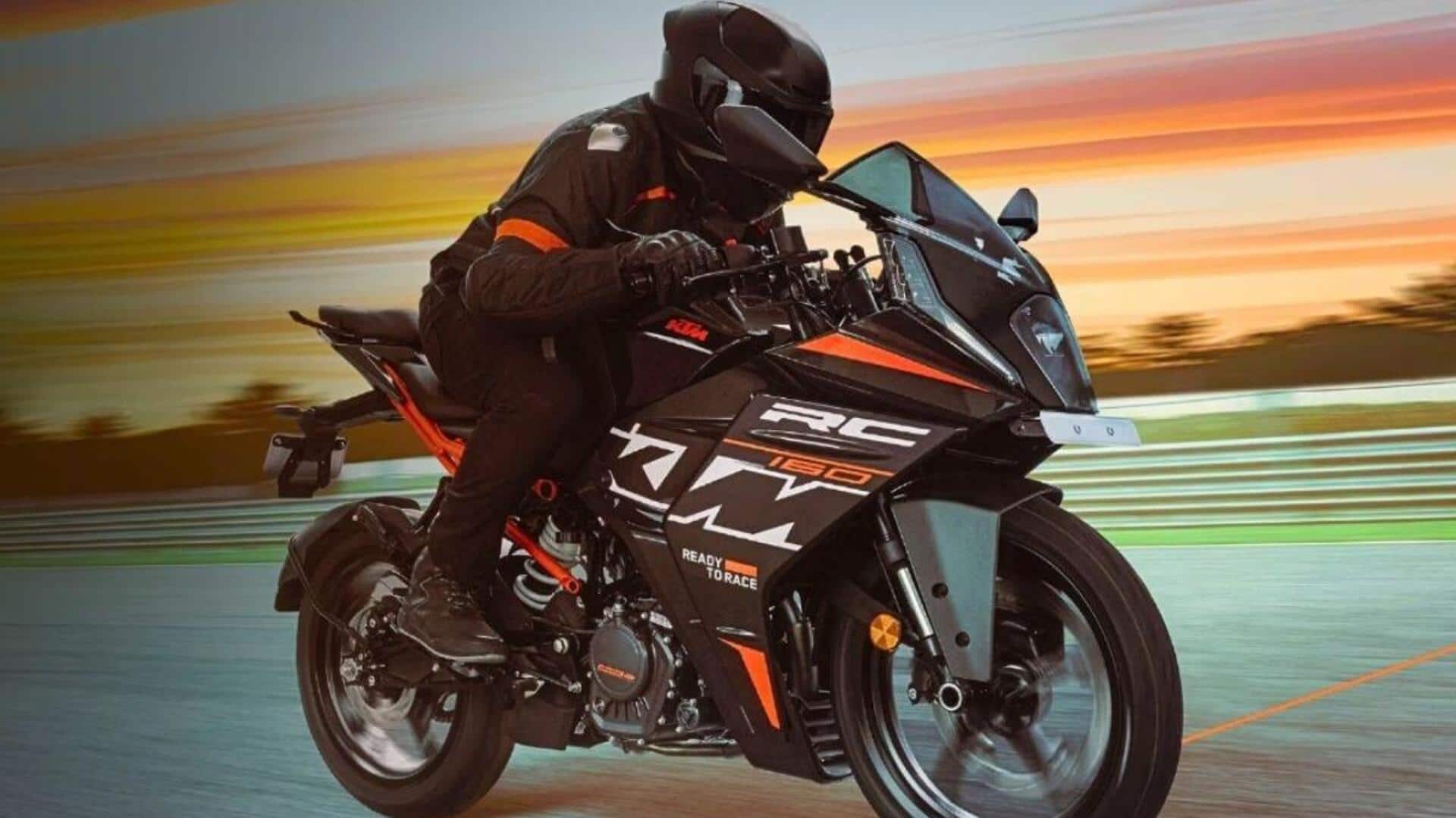 KTM RC 160: స్పోర్ట్స్ బైక్ సెగ్మెంట్‌లో కొత్త ఆప్షన్.. కేటీఎం ఆర్సీ 160 భారత్‌లో విడుదల