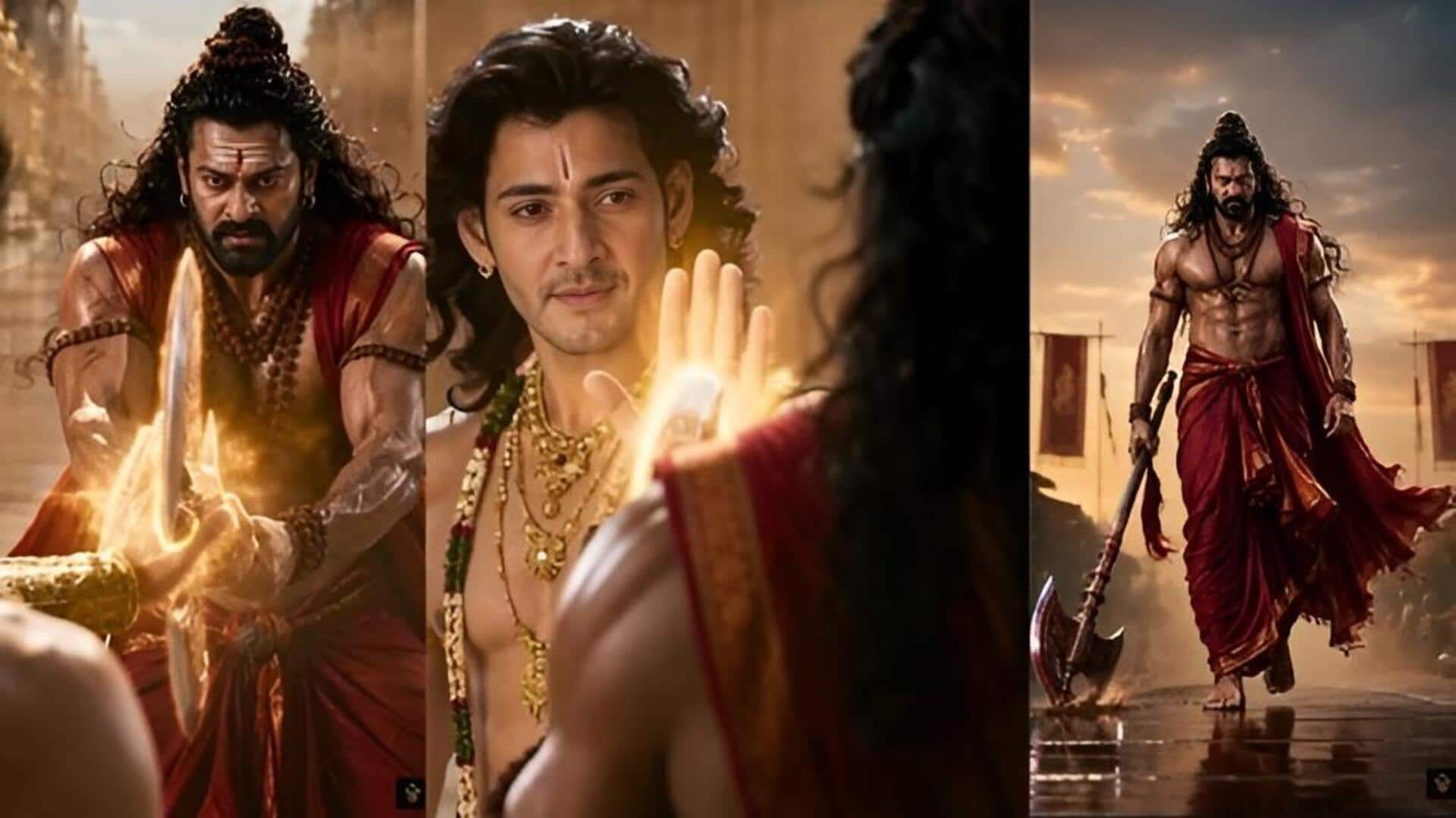Prabhas Mahesh: రామాయణ ఘట్టంలో ప్రభాస్-మహేశ్ బాబు.. సోషల్ మీడియాను షేక్ చేస్తున్న విజువల్స్!