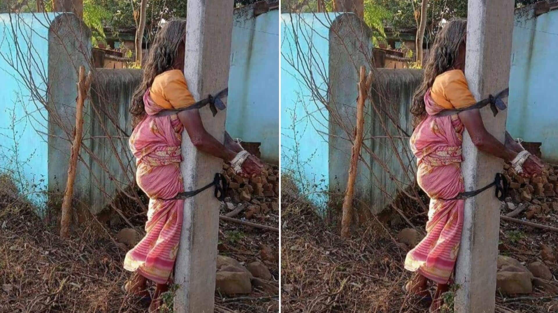Odisha: కాలీఫ్లవర్ దొంగిలించిందని తల్లిని స్తంభానికి కట్టేసి కొట్టిన కొడుకు 