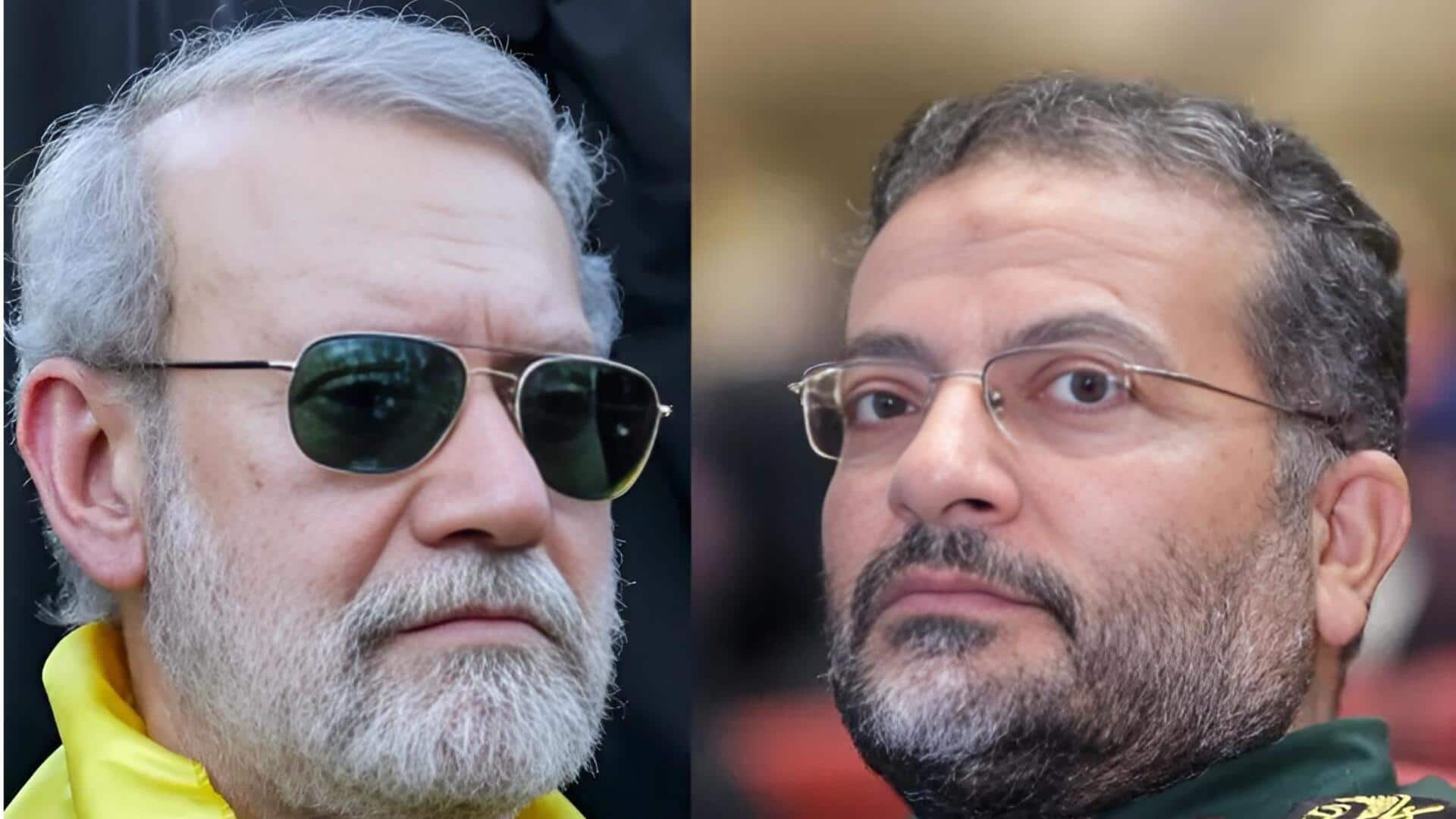 Israel: ఇరాన్ అగ్ర భద్రతా అధిపతి లారిజాని, బసిజ్ అధిపతి సోలేమానిలను లక్ష్యంగా చేసుకున్న ఇజ్రాయెల్