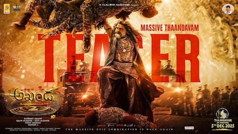 Akhanda 2 : 'అఖండ 2'.. రిలీజ్‌ టీజర్‌ విడుదల .. బాలయ్య బాబు ఉగ్రరూపం..