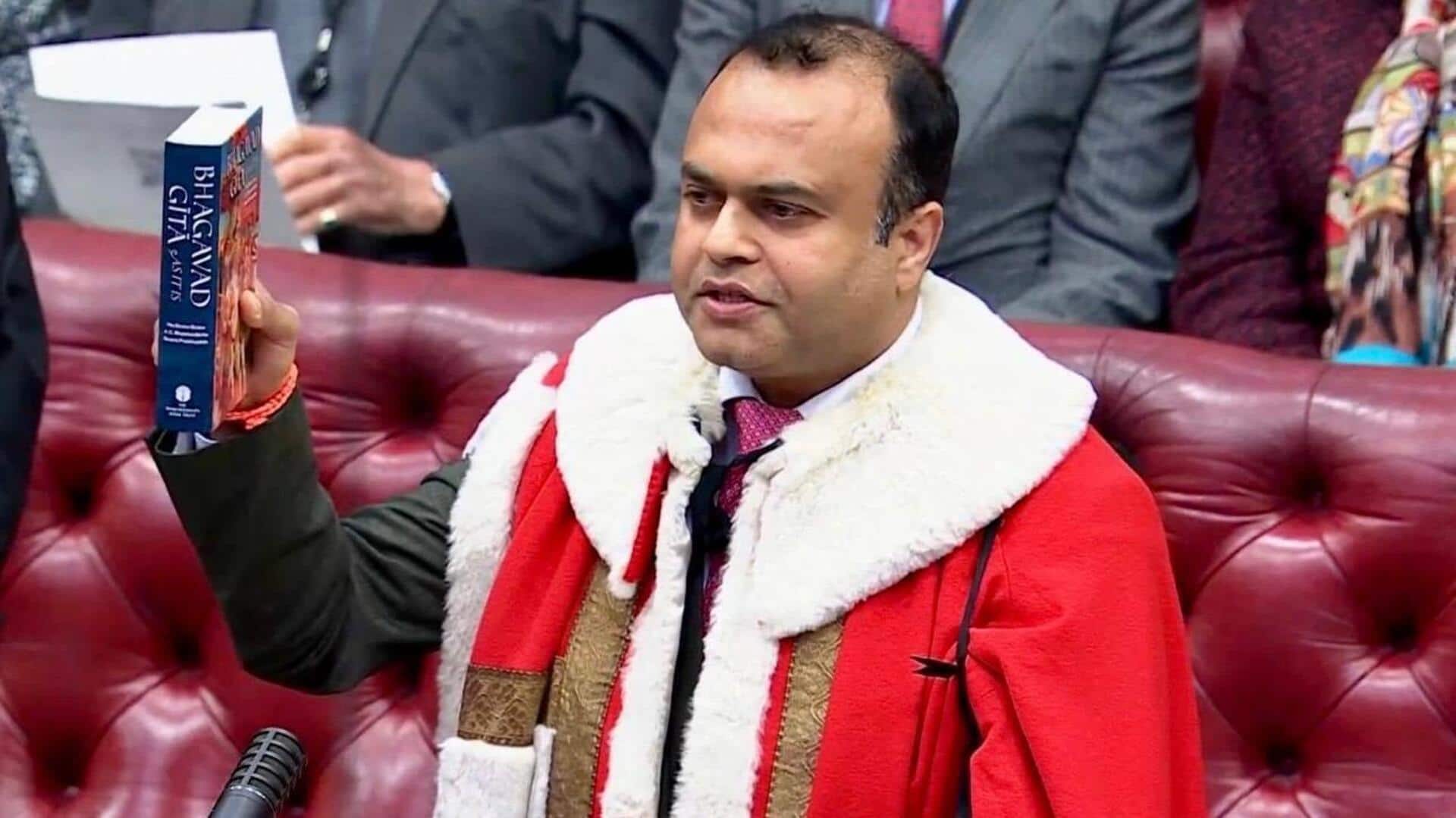 Britain:బ్రిటన్‌ ఎగువ సభలో తెలంగాణ బిడ్డ.. లార్డ్‌గా ఉదయ్‌ నాగరాజు ప్రమాణం