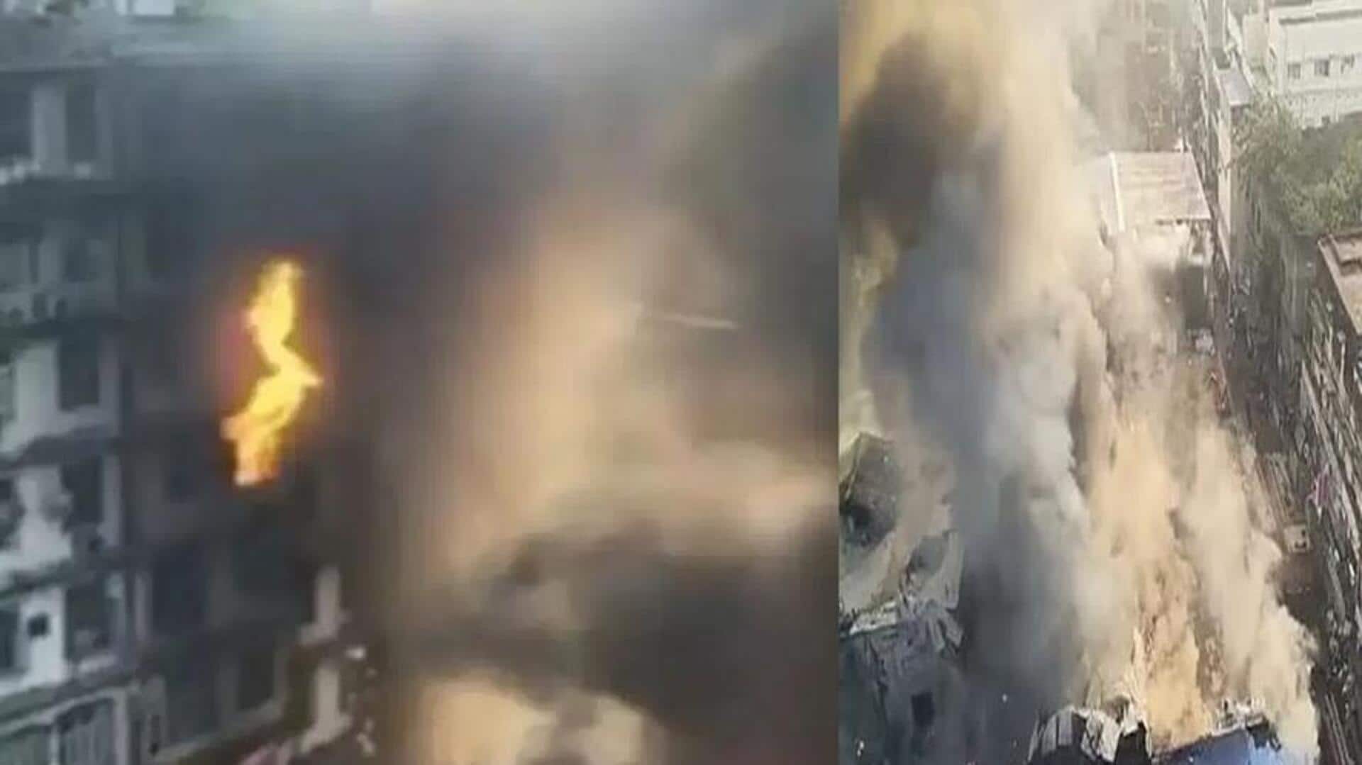 Kolkata: కోల్‌కతాలో భారీ అగ్నిప్రమాదం.. వరుస పేలుళ్లతో కాలిబూడిదైన భవనాలు 