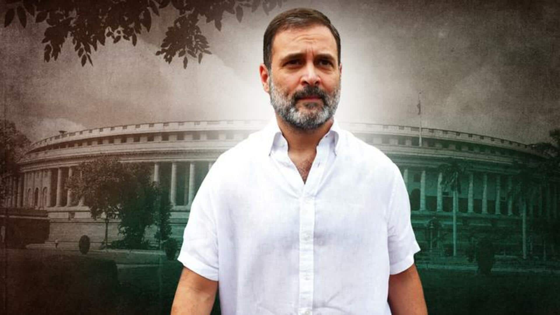 Rahul Gandhi: లోక్‌సభలో అవిశ్వాస తీర్మానంపై చర్చను ప్రారంభించనున్న రాహుల్ గాంధీ