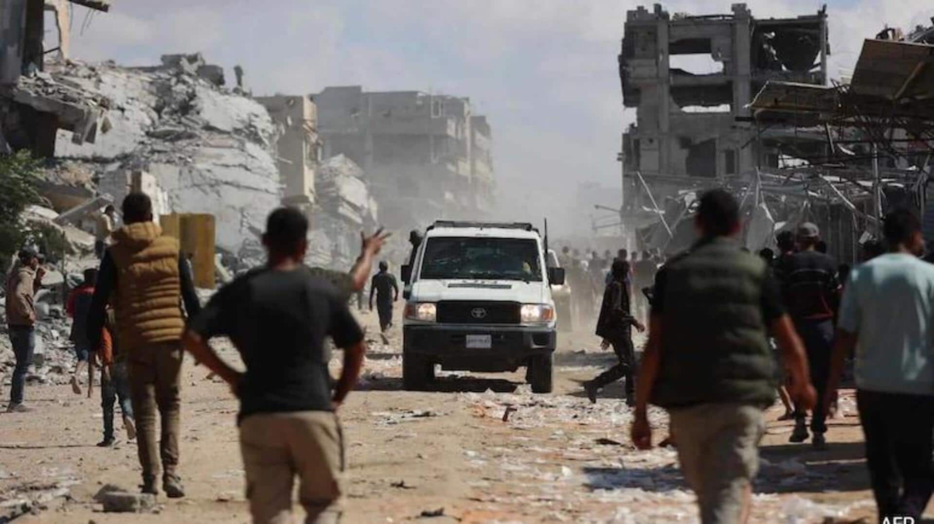 Gaza Strip: పాలస్తీనాలోని గాజా స్ట్రిప్‌పై ఇజ్రాయెల్ వైమానిక దాడులు.. 27 మంది మృతి