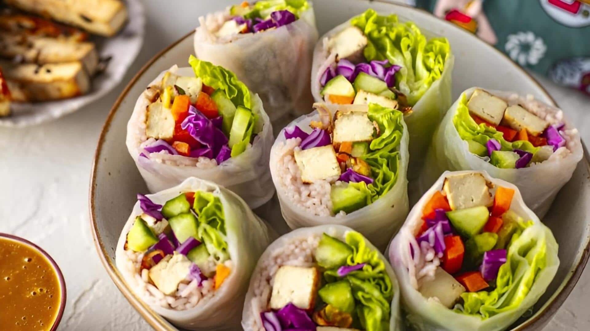 Rice paper recipes: రైస్ పేపర్‌తో 5 టేస్టీ రెసిపీలు.. ఇంట్లోనే సులభంగా ట్రై చేయండి!