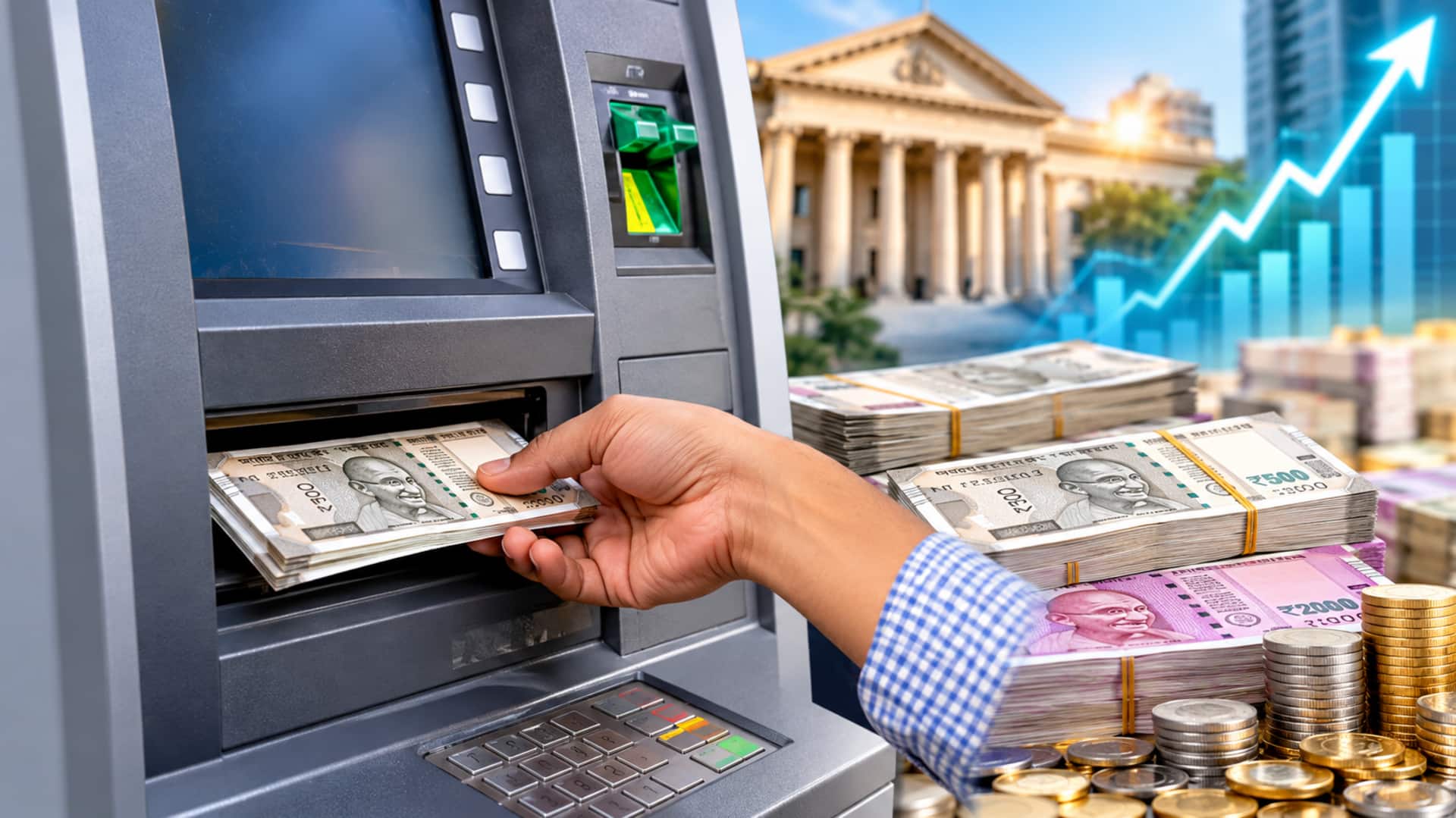 Cash Withdrawal Surges: నగదు వినియోగం జోరు.. ఆగస్టులో ఏటీఎంల నుంచి రూ.2.24 లక్షల కోట్లు డ్రా!