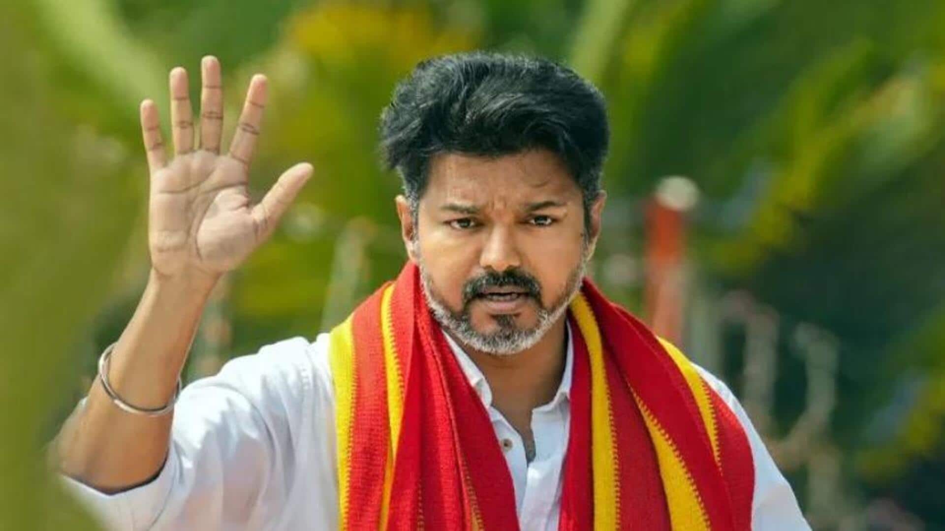 TVK chief Vijay: డీఎంకేపై తీవ్ర విమర్శలు గుప్పించిన టీవీకే చీఫ్ విజయ్