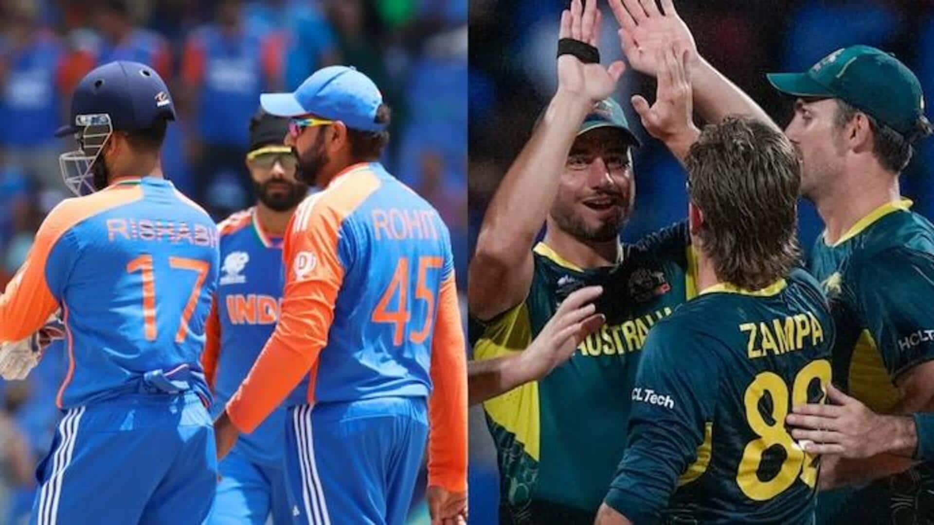 T20 World Cup: ఆసీస్‌తో భారత్‌ పోరు నేడు... తీవ్ర ఒత్తిడిలో ఆస్ట్రేలియా 