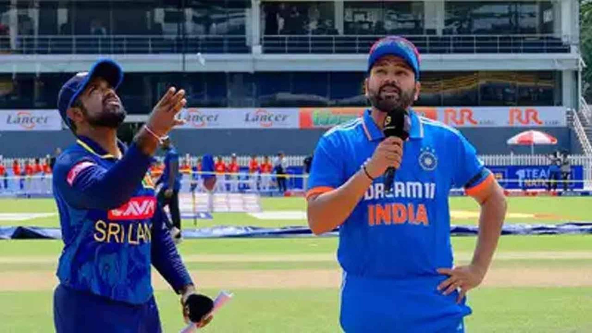 IND vs SL3nd ODI: మళ్లీ టాస్ గెలిచిన శ్రీలంక.. ఇరు జట్లు ఇవే