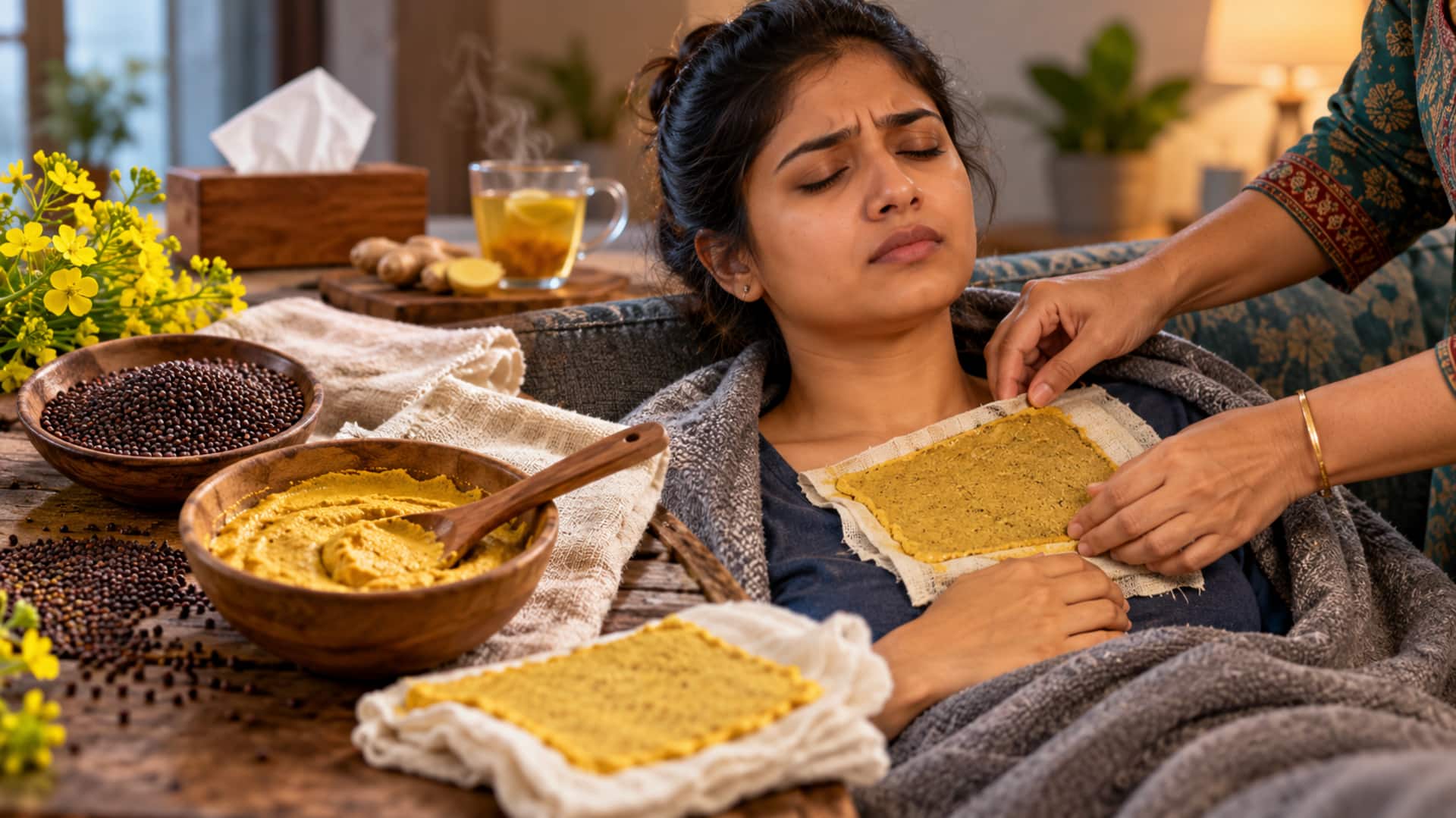 Mustard Poultice for Cold: జలుబుకు ఆవాల పట్టీలు.. తయారీ,ఉపయోగం, తీసుకోవాల్సిన జాగ్రత్తలు ఇవే..