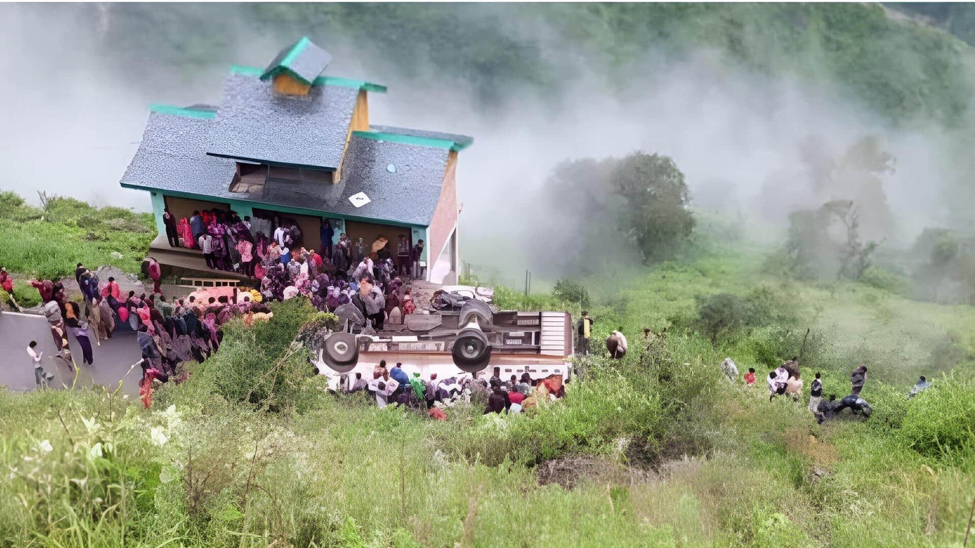 Himachal Pradesh: హిమాచల్‌లో ఘోర ప్రమాదం.. లోయలో పడిన బస్సు, ఏడుగురు మృతి