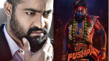 పుష్ప 2 సెట్స్ లో జూనియర్ ఎన్టీఆర్ దర్శనం: అదే కారణమంటున్న నెటిజన్లు 