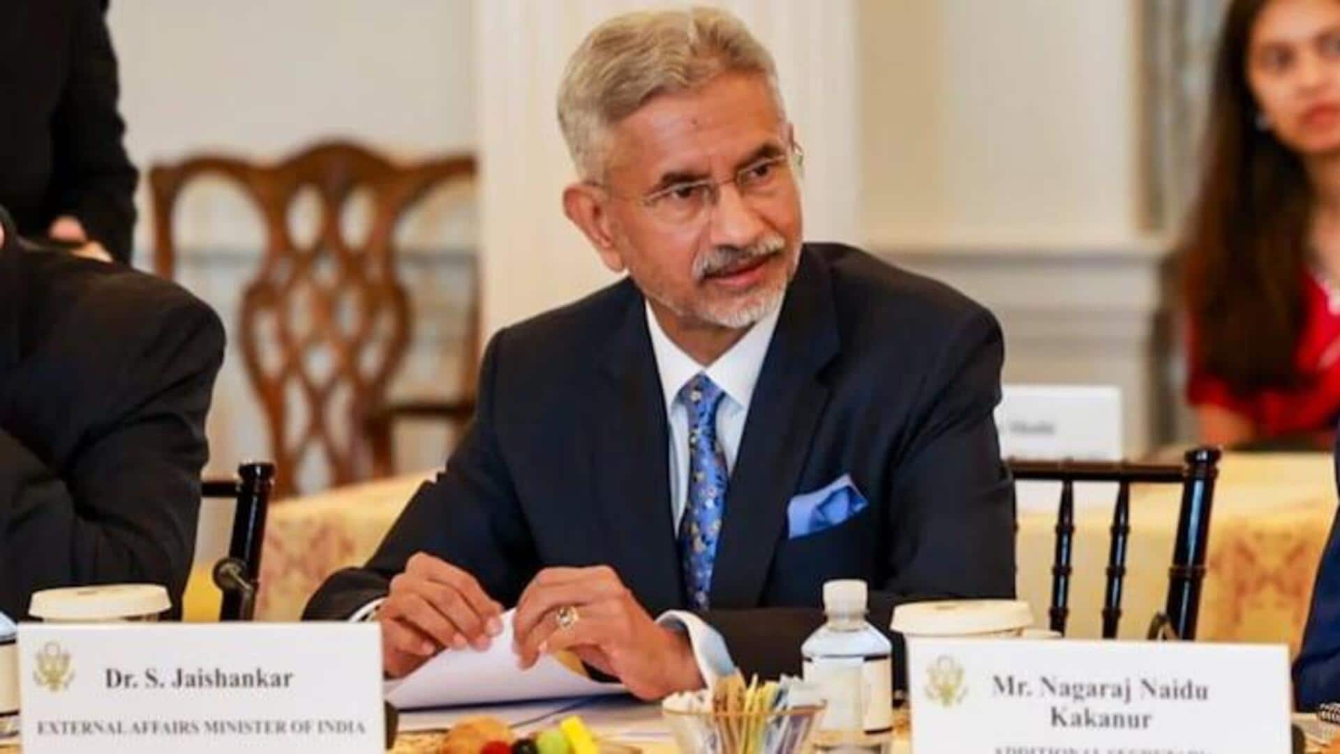 Jaishankar: భారత్‌పై 'ఆర్థిక బంకర్‌ బస్టర్‌' ప్రతిపాదనపై అమెరికాకు మా ఆందోళనలు తెలియజేశాం