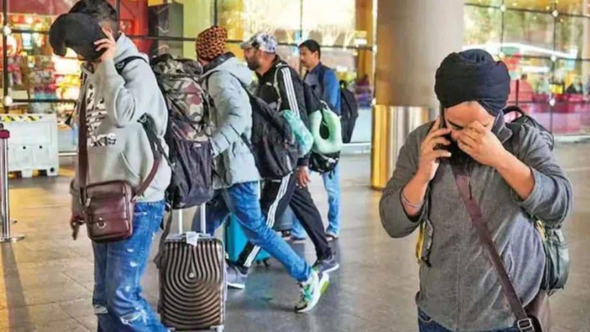 Indians : ఈ ఏడాది అమెరికా నుంచి 1100 మంది భారతీయుల బహిష్కరణ Indians : ఈ ఏడాది అమెరికా నుంచి 1100 మంది భారతీయుల బహిష్కరణ