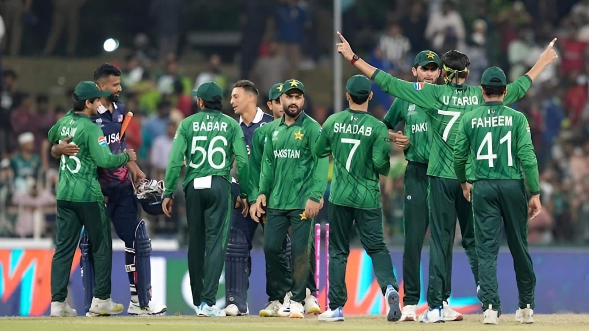 T20 World Cup: టీ20 ప్రపంచ కప్'లో అమెరికాపై పాక్‌ విజయం
