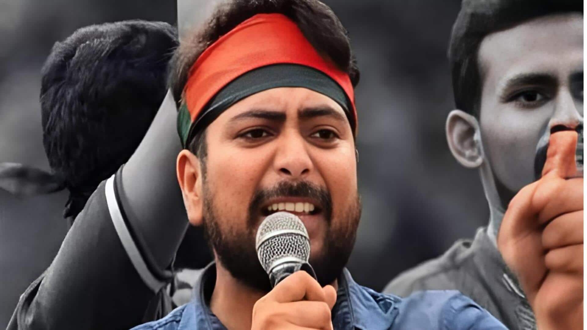 Bangladesh: ఎన్నికల సమయంలో బీఎన్పీ అవామీ లీగ్‌,భారత్'తో చేతులు కలిపింది: నాహిద్ ఇస్లాం