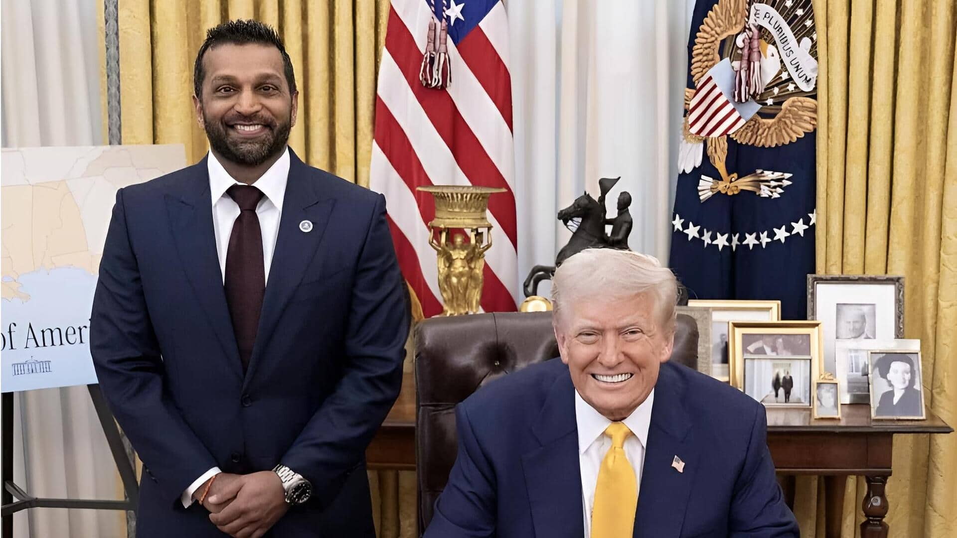 Kash Patel: ఎఫ్‌బీఐ డైరెక్టర్‌గా కాష్‌ పటేల్‌పై వేటు.. ఖండించిన వైట్‌హౌస్