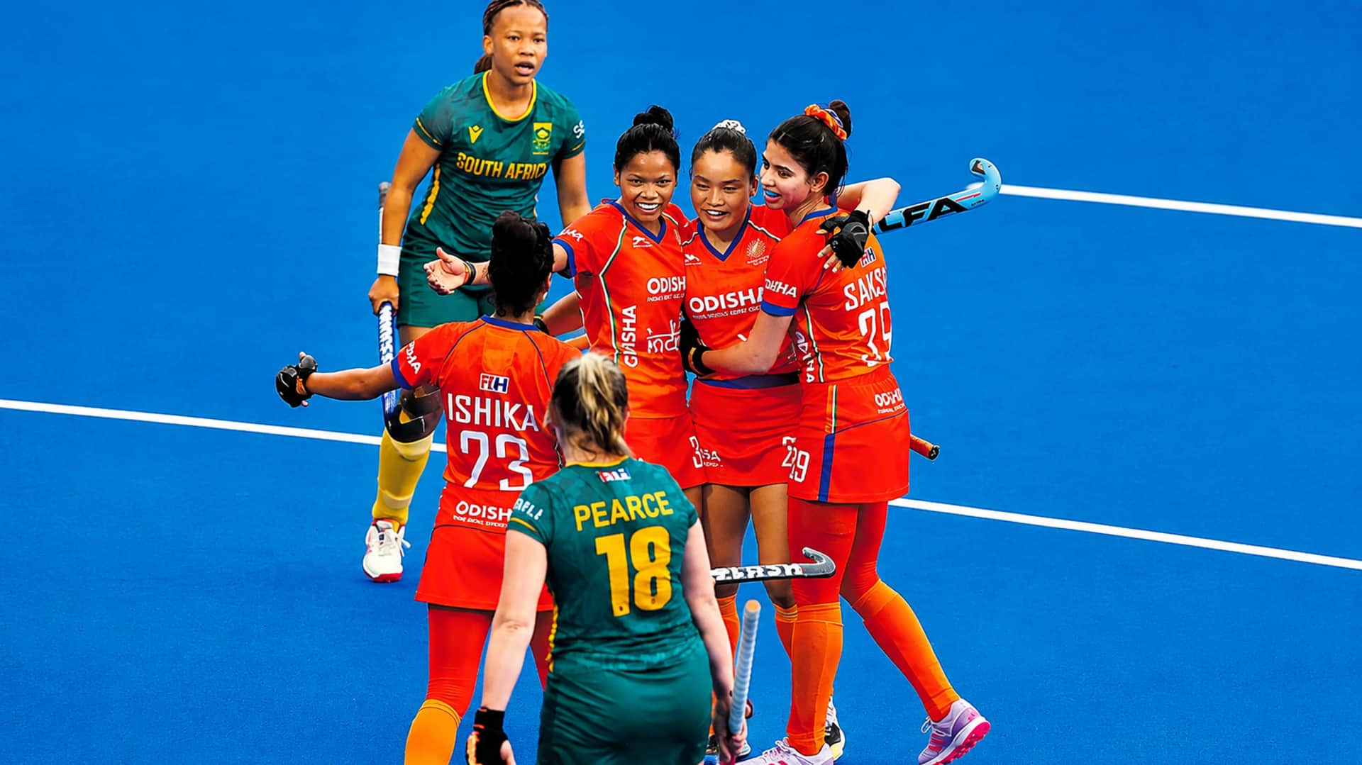 Womens hockey world cup: దక్షిణాఫ్రికాపై భారత్‌ ఘన విజయం.. 6-1తో చిత్తు చేసిన అమ్మాయిలు