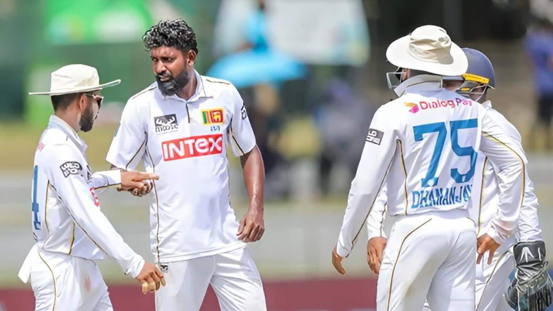 Prabath Jayasuriya: భారత్‌తో టెస్టులో శ్రీలంక స్పిన్నర్‌ జయసూర్యకు షాక్‌.. ఐసీసీ కీలక చర్యలు