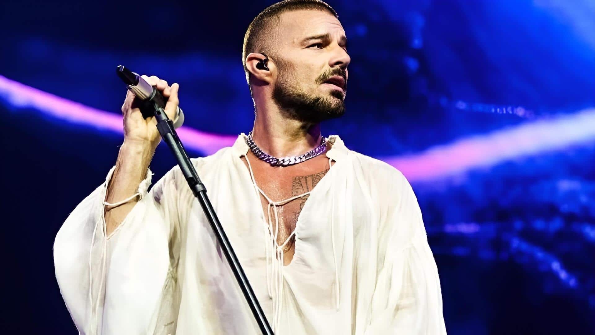 T20 World Cup: టీ20 వరల్డ్ కప్ ఫైనల్ ముందు రికీ మార్టిన్ లైవ్ షో