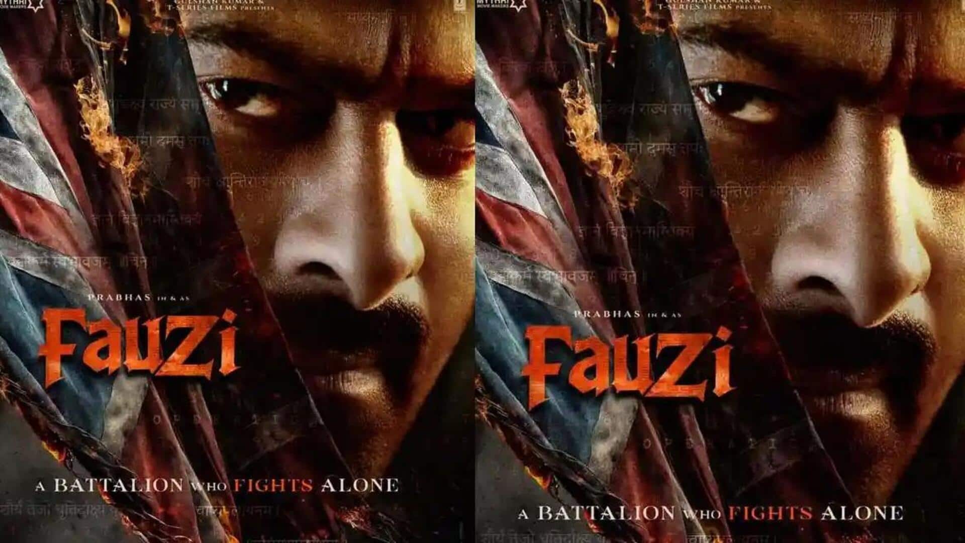 Fauzi : ప్ర‌భాస్‌-హ‌ను మూవీకి టైటిల్ ఫిక్స్.. అదిరిపోయిన ఫ‌స్ట్‌లుక్ ..