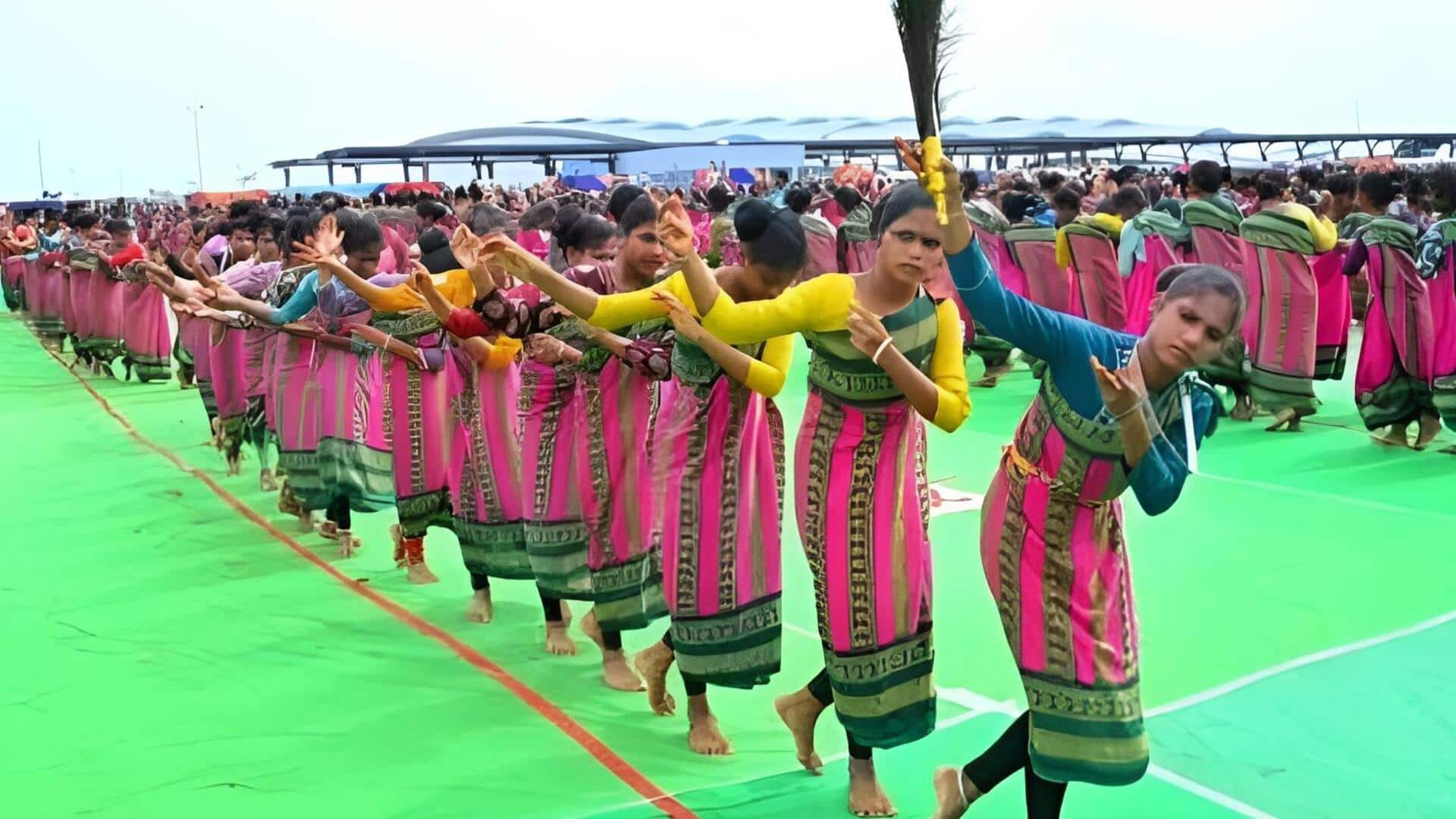 Modi: థింసా నృత్యానికి మోదీ ఫిదా.. మంత్రి సంధ్యారాణికి ప్రత్యేక అభినందనలు