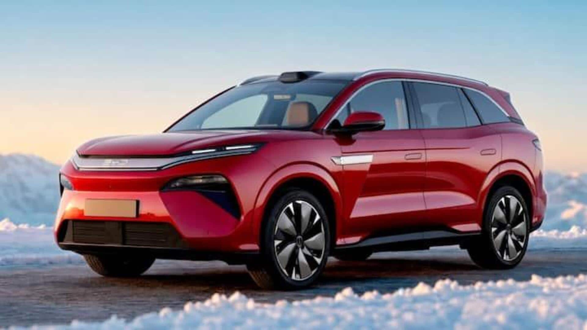 BYD Atto 8: తొమ్మిది నిమిషాల్లోనే 97 శాతం ఛార్జింగ్‌.. BYD నుంచి 7 సీటర్‌ ఎలక్ట్రిక్‌ ఎస్‌యూవీ Atto 8!