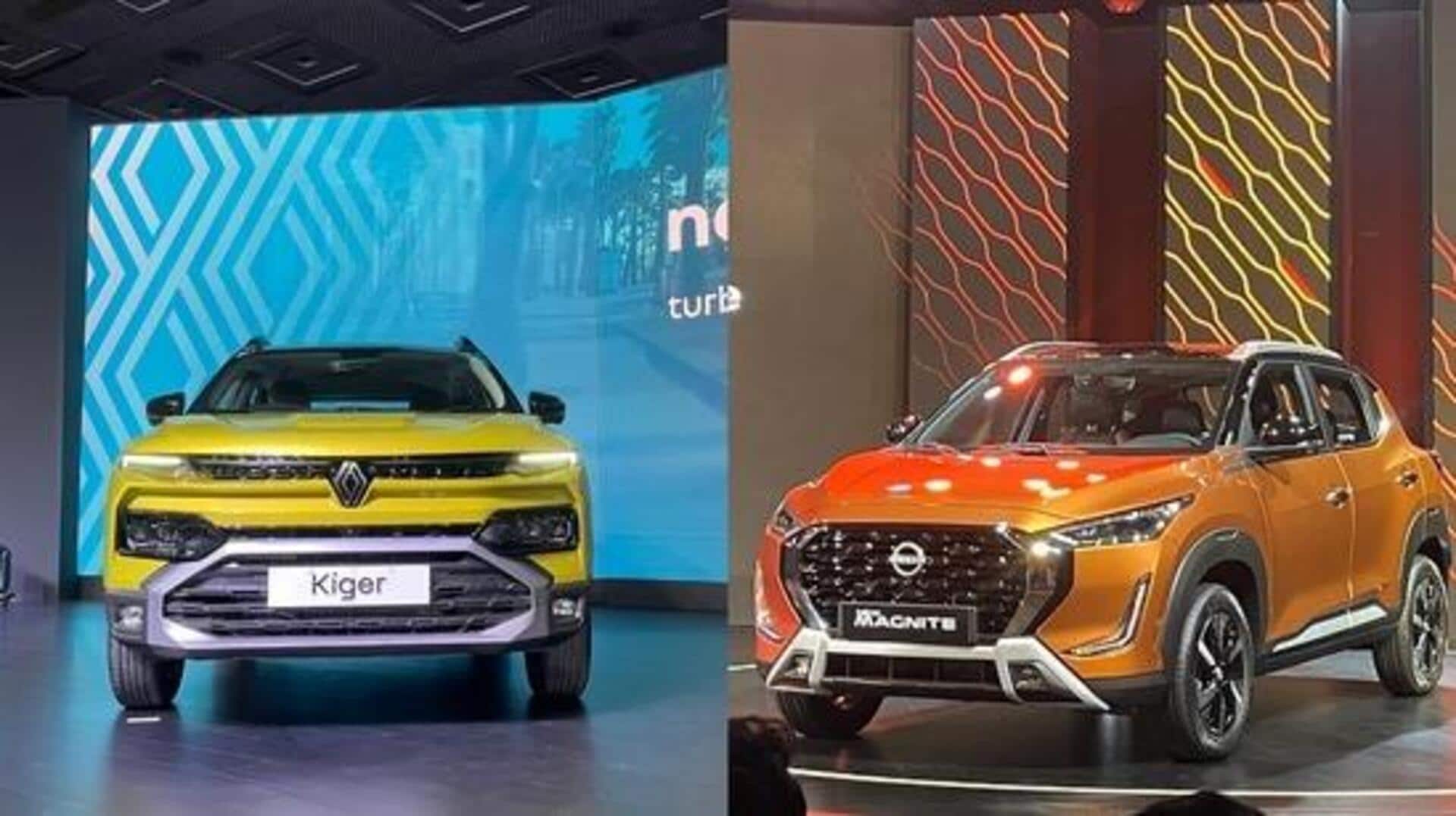 Renault-Kiger-vs-Nissan-magnite: బడ్జెట్ రేంజ్లో ఫ్యామిలీ ఎస్యూవీలు: రెనాల్ట్ కైగర్ vs నిస్సాన్ మాగ్నైట్.. మిడిల్క్లాస్కి ఏది బెస్ట్? Renault-Kiger-vs-Nissan-magnite: బడ్జెట్ రేంజ్లో ఫ్యామిలీ ఎస్యూవీలు: రెనాల్ట్ కైగర్ vs నిస్సాన్ మాగ్నైట్.. మిడిల్క్లాస్కి ఏది బెస్ట్?