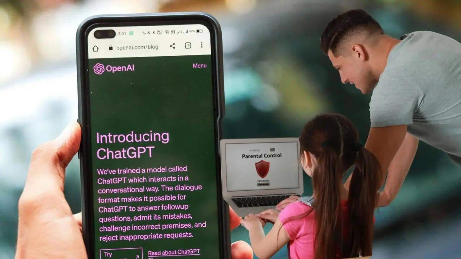 Chatgpt: చాట్‌జీపీటీలో పేరెంటల్ కంట్రోల్స్ ప్రవేశపెట్టనున్న ఓపెన్ఏఐ.. పిల్లలు తీవ్ర ఒత్తిడిలో ఉంటే తల్లిదండ్రులకు నోటిఫికేషన్